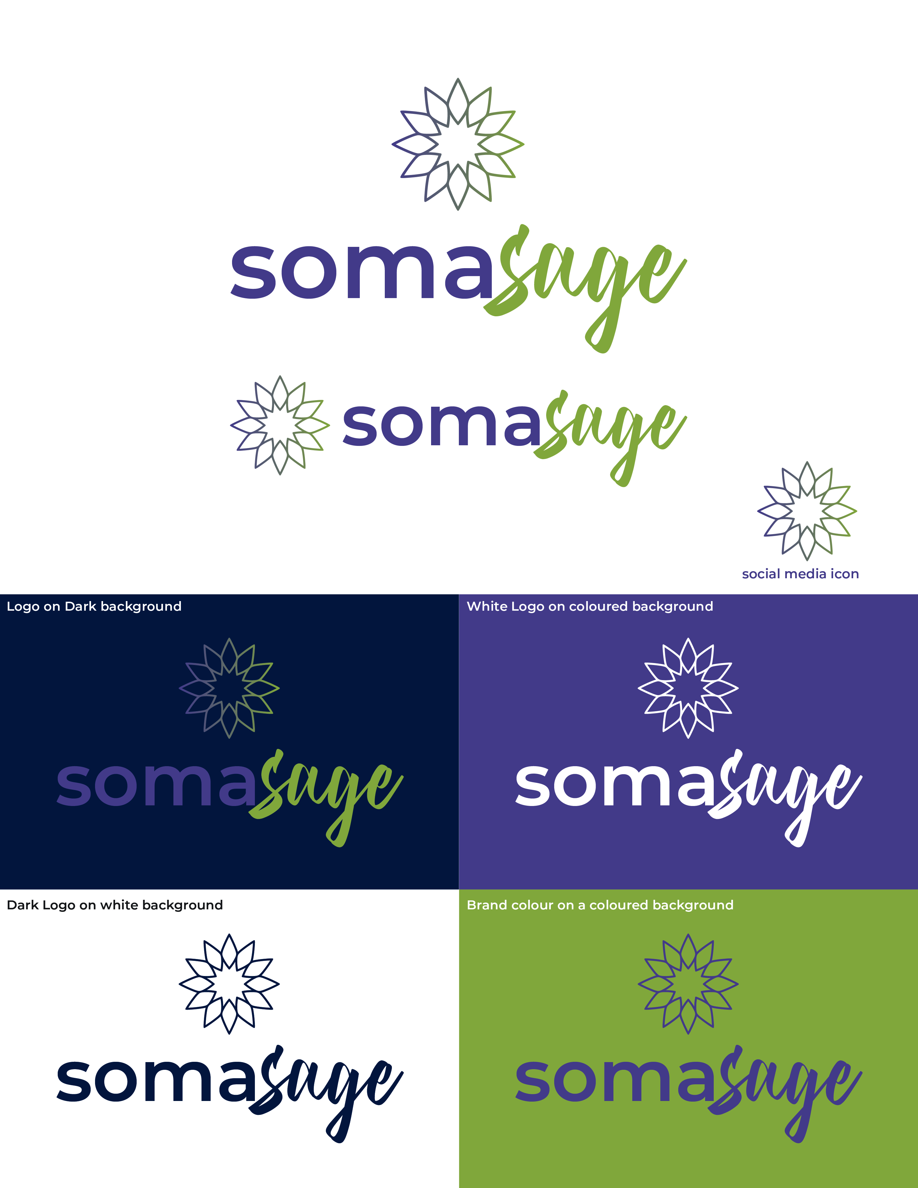 Logo Design by Chunky G for Soma Sage Health & Healing Inc. | Design #34554034
