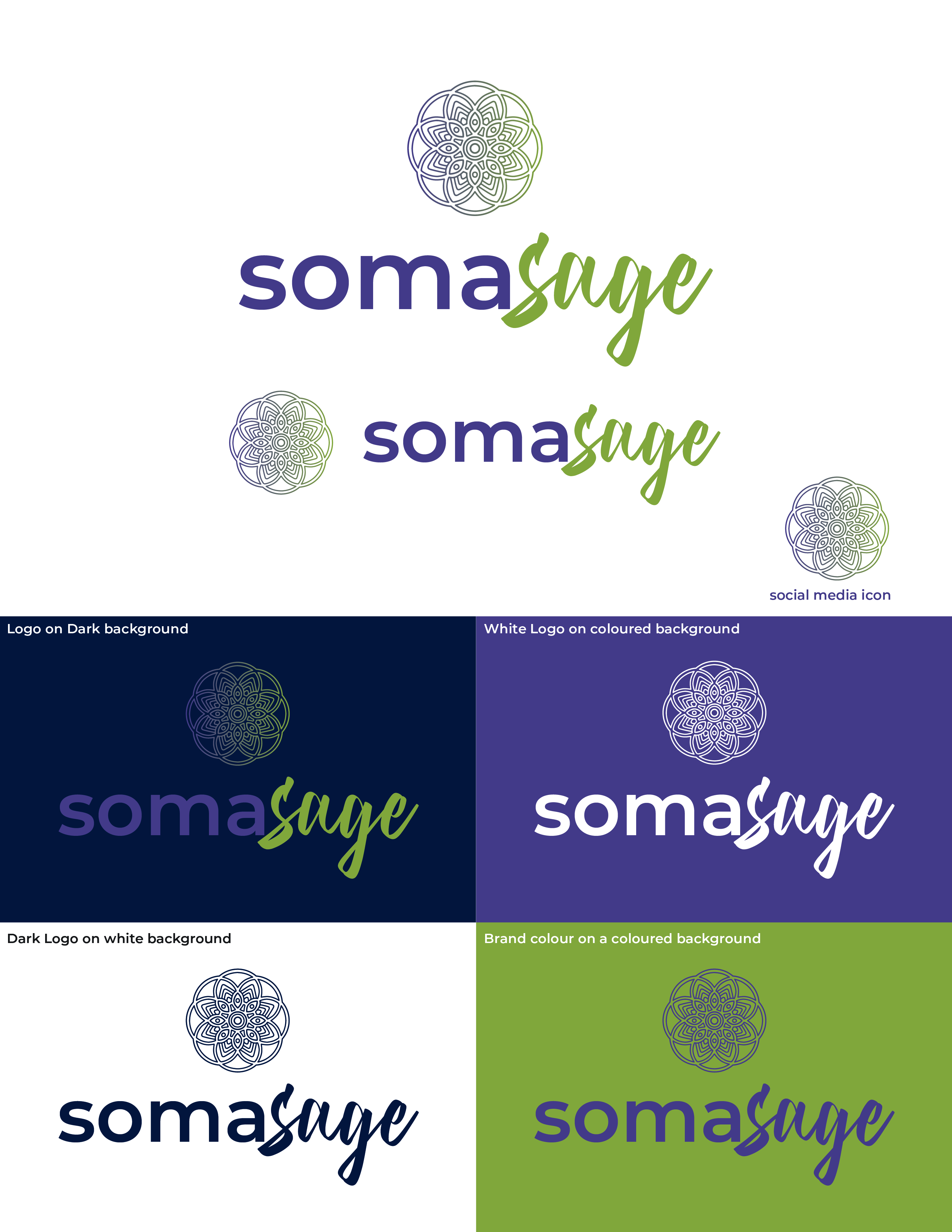 Logo Design by Chunky G for Soma Sage Health & Healing Inc. | Design #34560957
