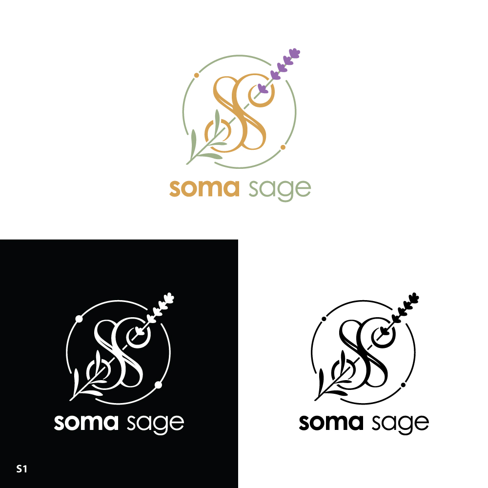 Logo Design by Sujit Banerjee for Soma Sage Health & Healing Inc. | Design #34550088