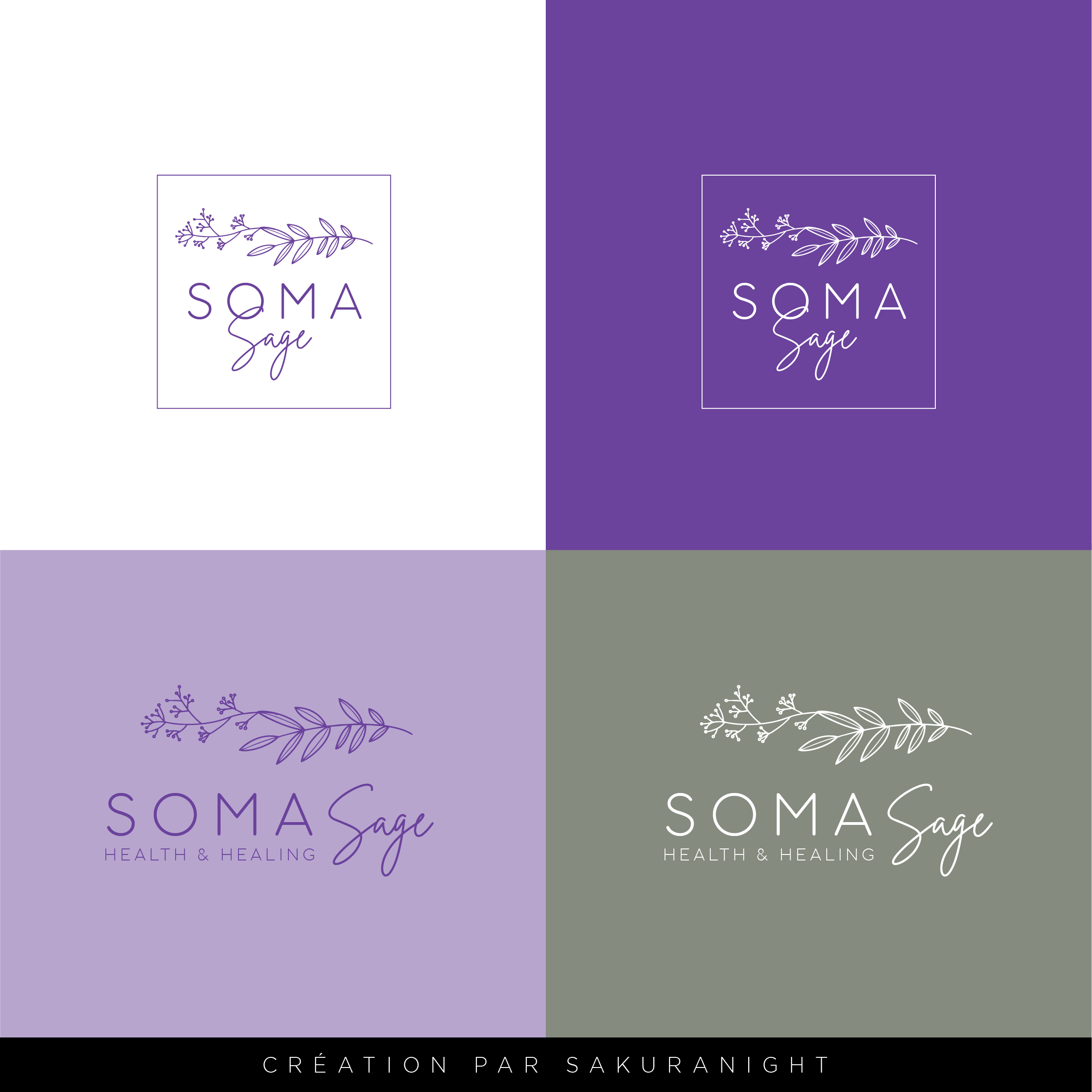 Diseño de Logo por Sakuranight para Soma Sage Health & Healing Inc. | Diseño #34549525