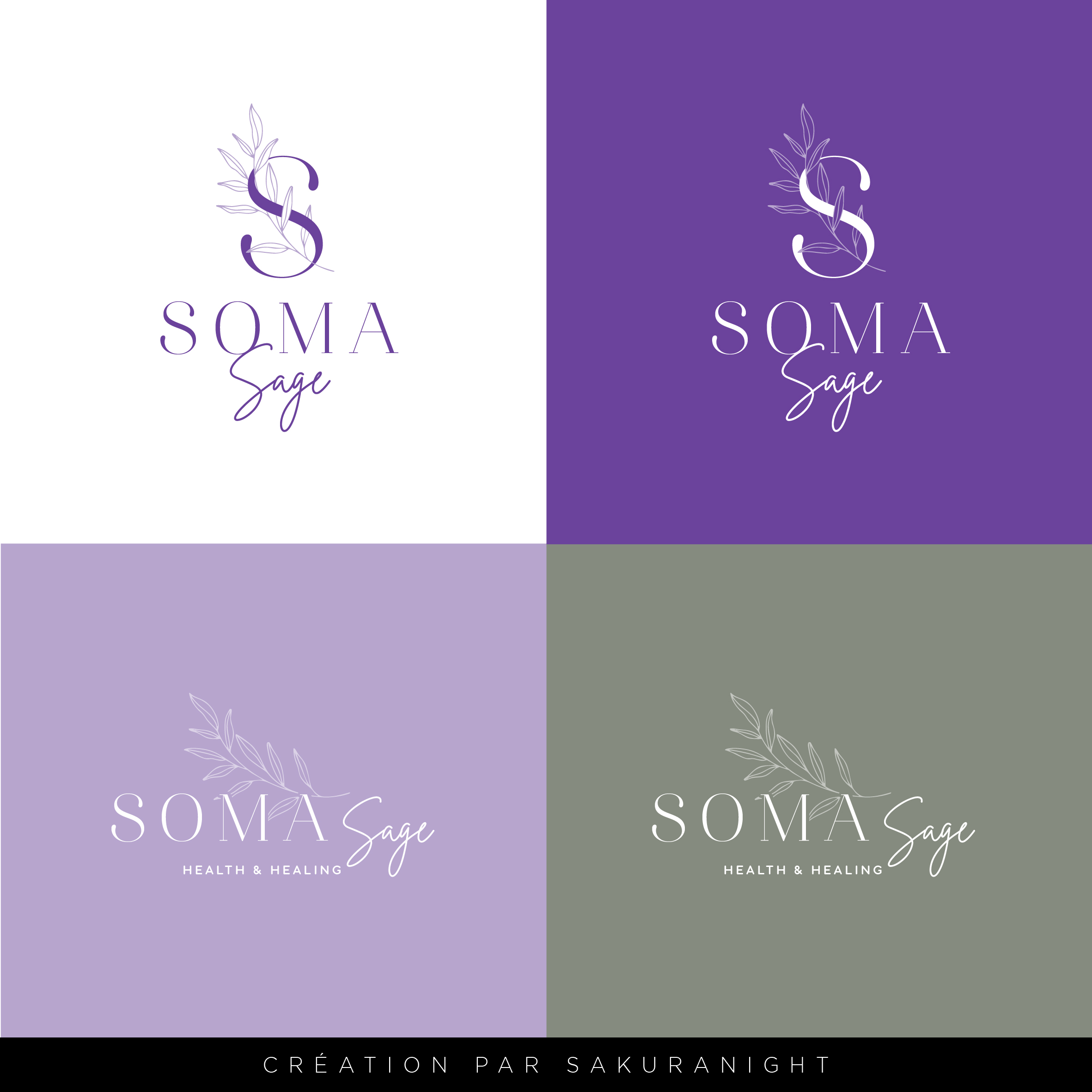 Diseño de Logo por Sakuranight para Soma Sage Health & Healing Inc. | Diseño #34549526