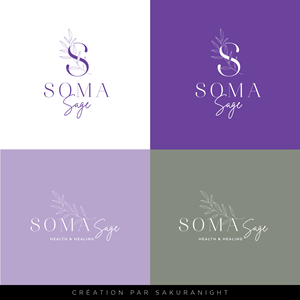 Logo Design by Sakuranight for Soma Sage Health & Healing Inc. | Design: #34549526