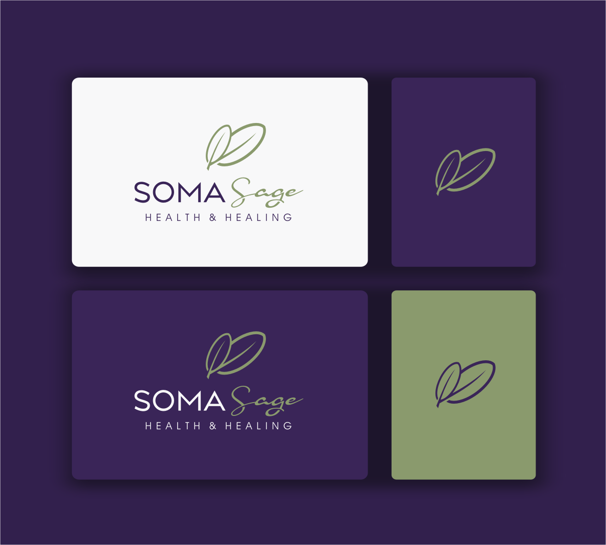 Logo Design by CKS d e s i g n for Soma Sage Health & Healing Inc. | Design #34619918