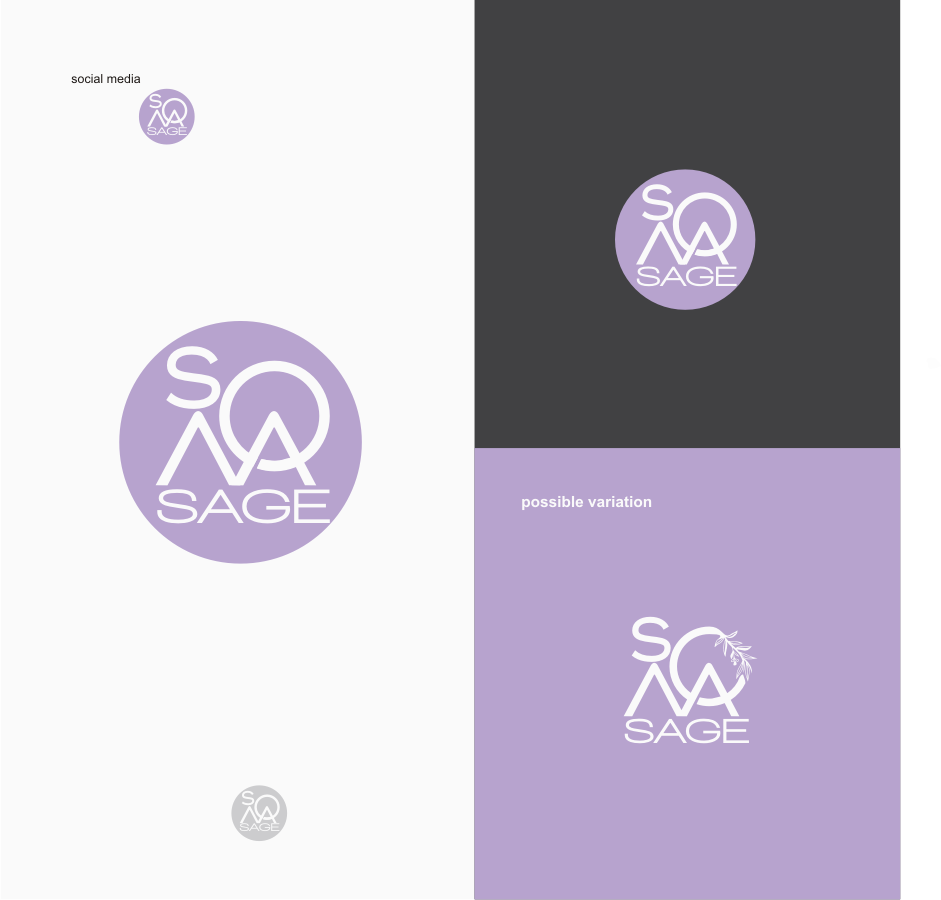 Logo-Design von gray mind für Soma Sage Health & Healing Inc. | Design #34848817
