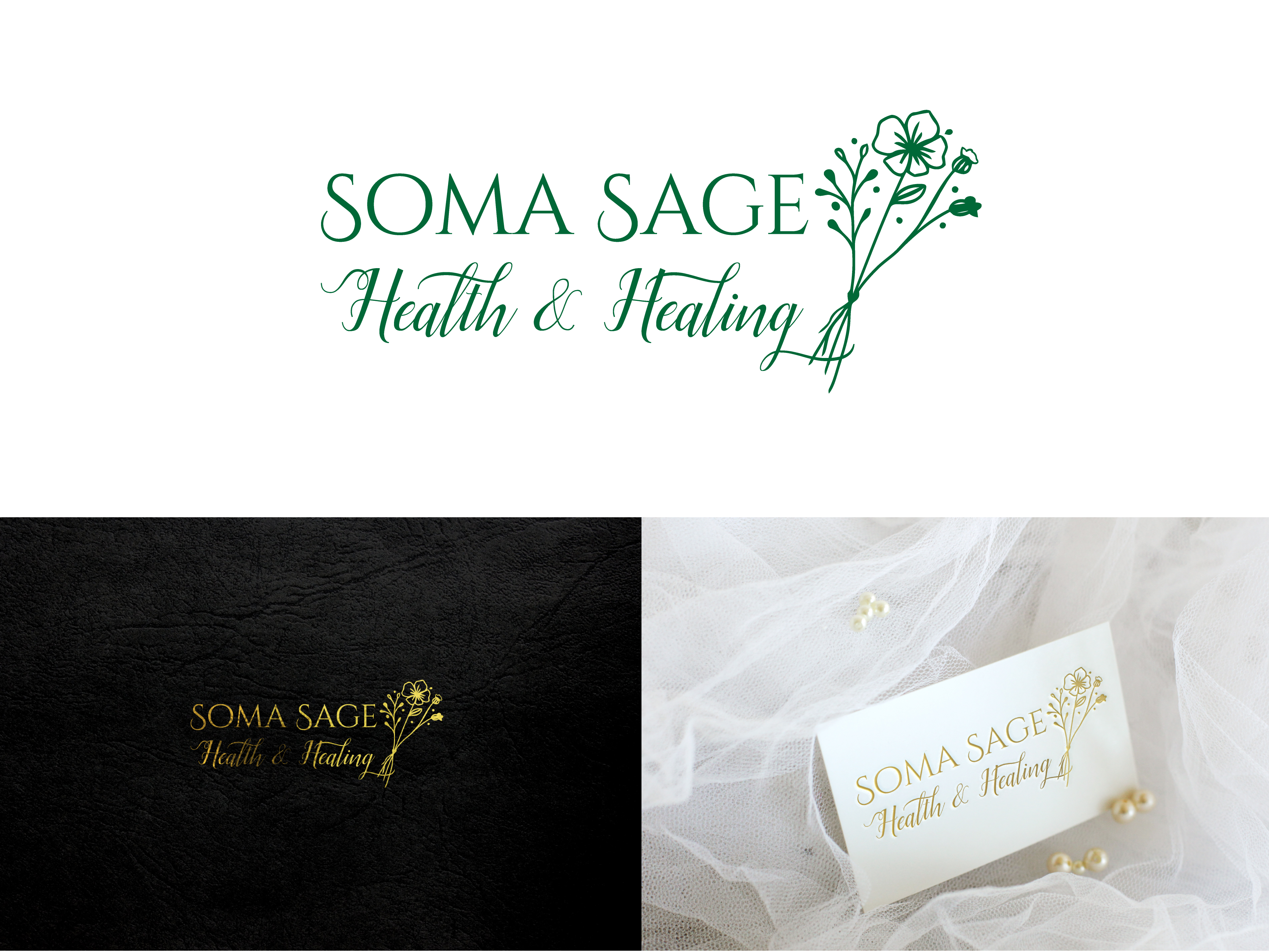 Logo Design by Hieroglyphics for Soma Sage Health & Healing Inc. | Design #34694921