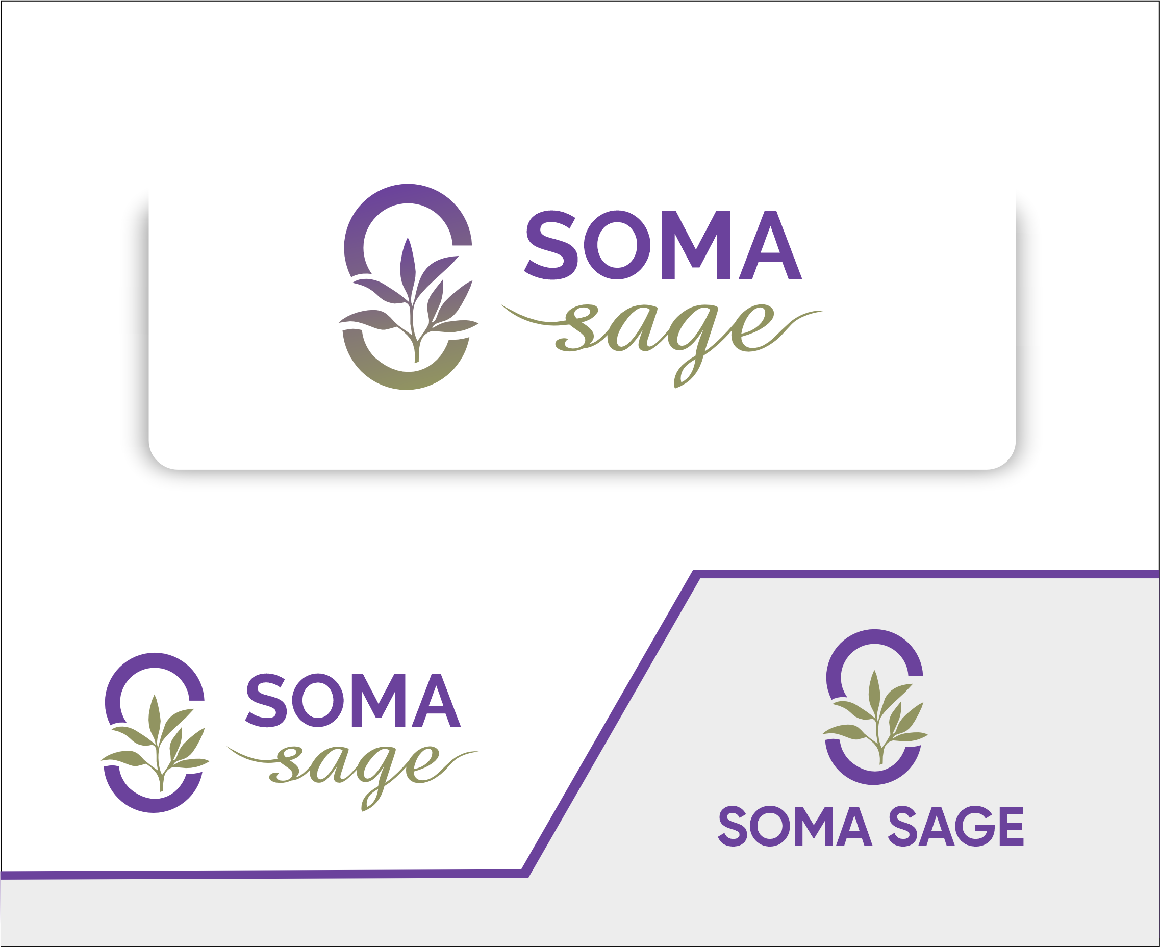 Diseño de Logo por Udaya G para Soma Sage Health & Healing Inc. | Diseño #34687841
