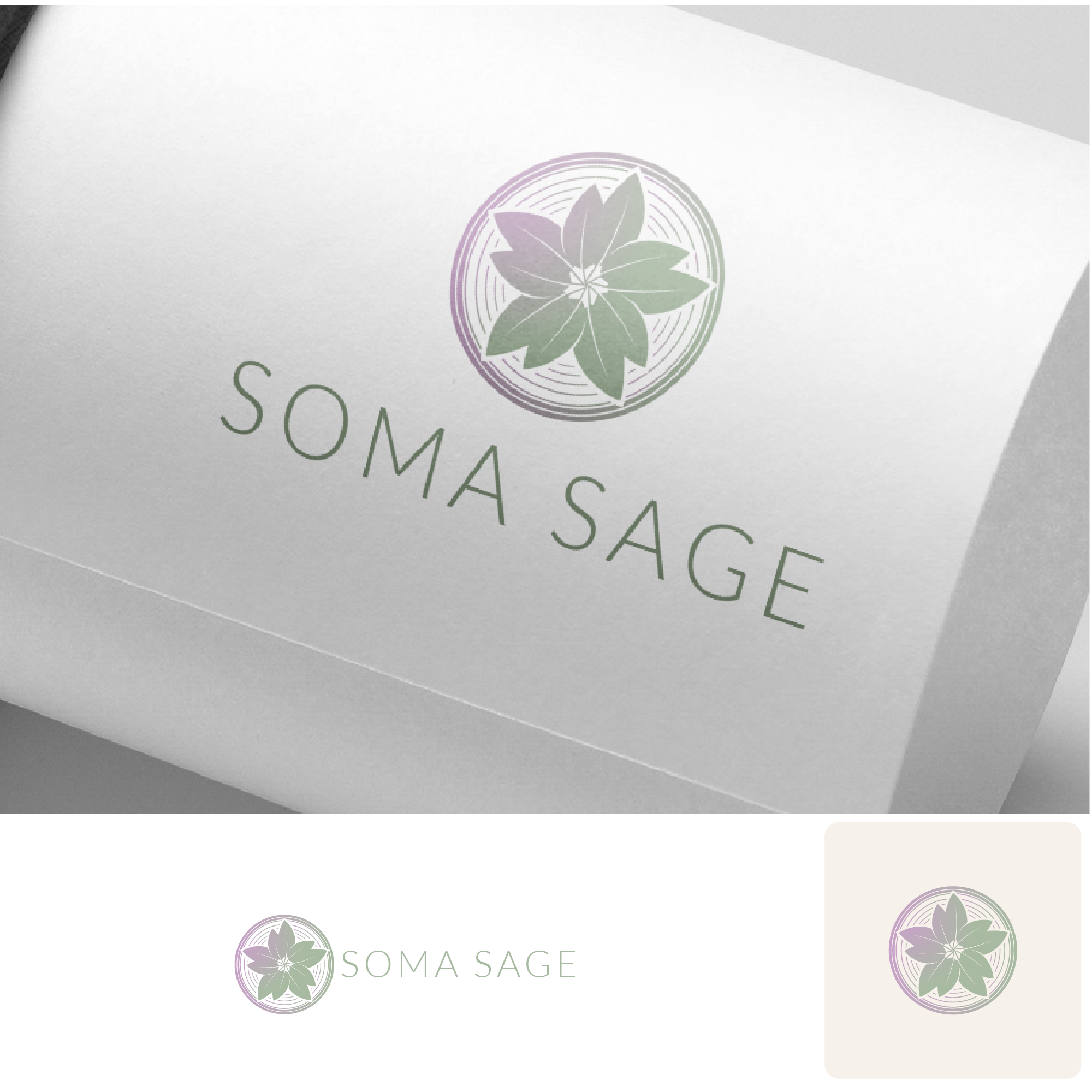Logo Design by BerhasilKabeh for Soma Sage Health & Healing Inc. | Design #34564675