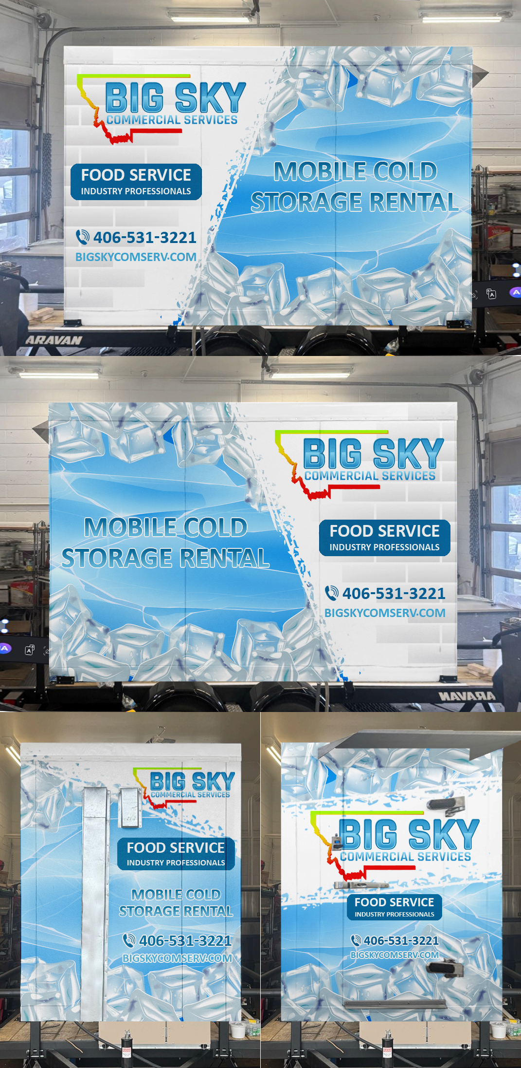 Car Wrap-Design von ANGGI MAULANA PRAKOSO für Glacier Express Car Wash | Design #34562233