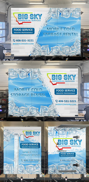 Diseño de Rotulación de Vehículo por ANGGI MAULANA PRAKOSO para Glacier Express Car Wash | Diseño: #34562233