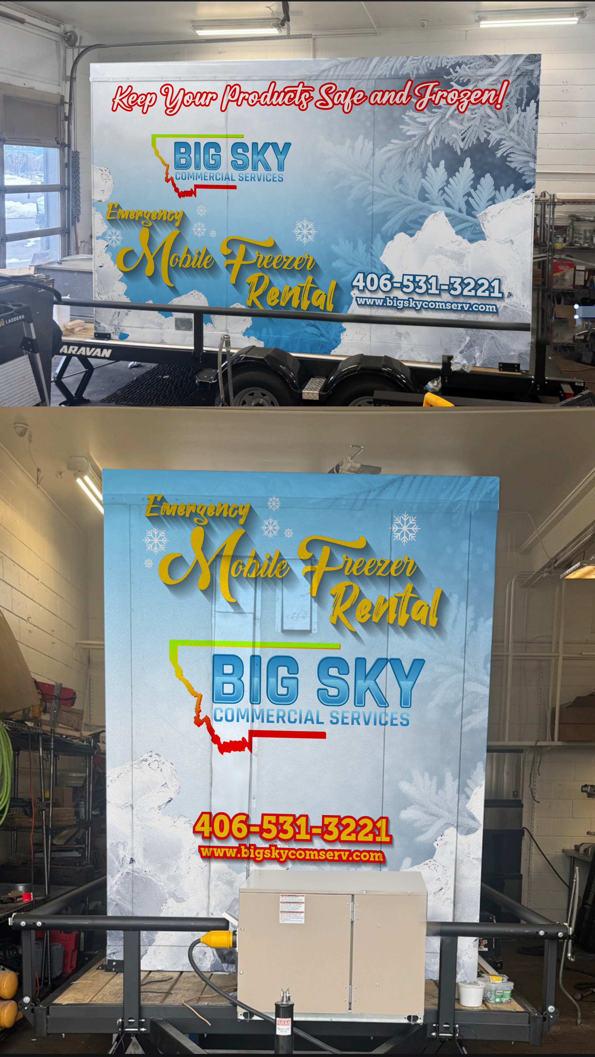 Car Wrap Design by 123graphics for Glacier Express Car Wash | Design #34550302