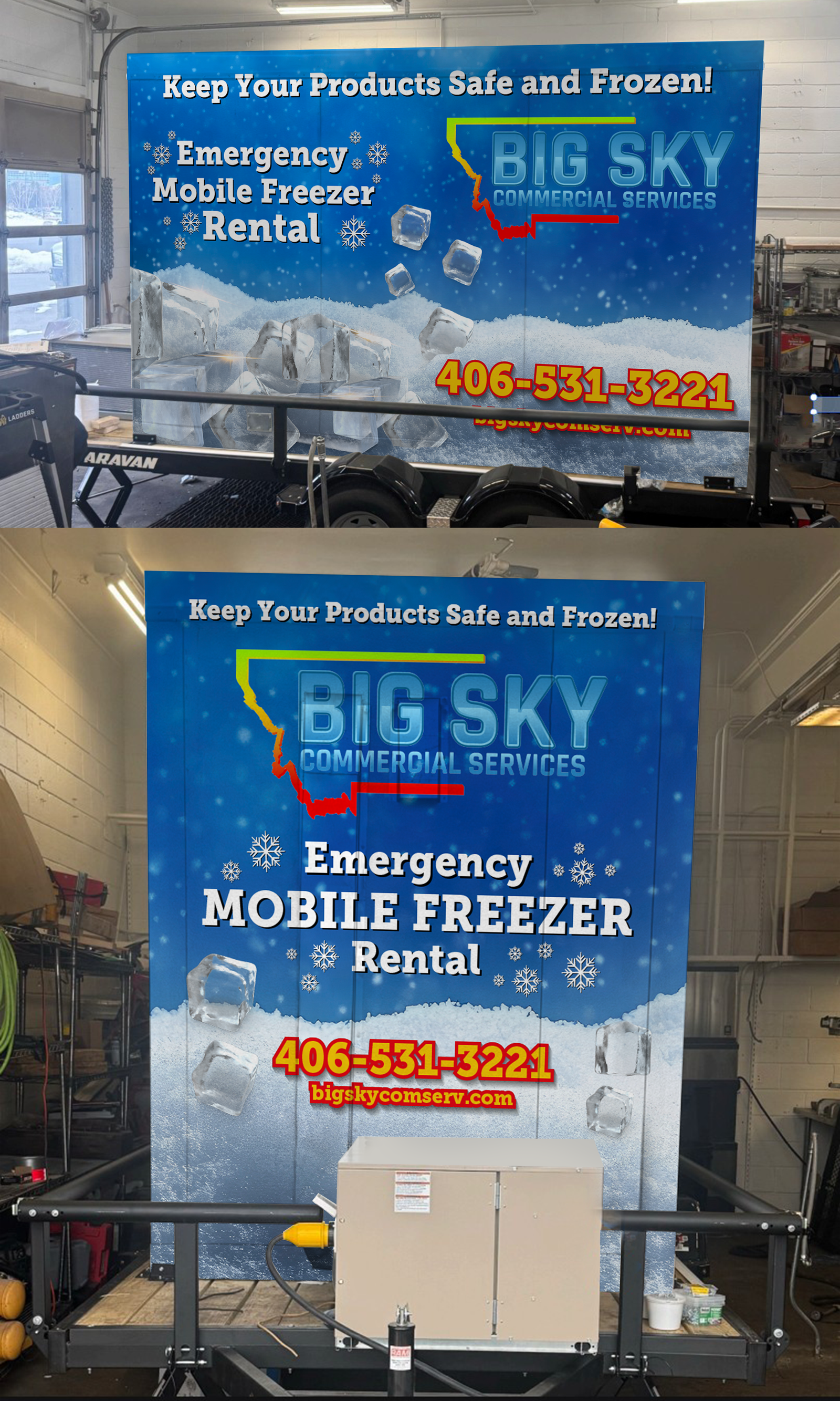 Car Wrap Design by 123graphics for Glacier Express Car Wash | Design #34558385