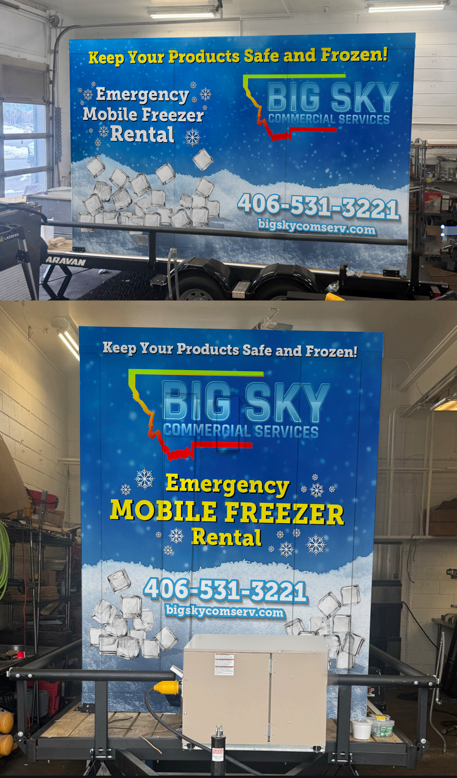 Car Wrap Design by 123graphics for Glacier Express Car Wash | Design #34558388