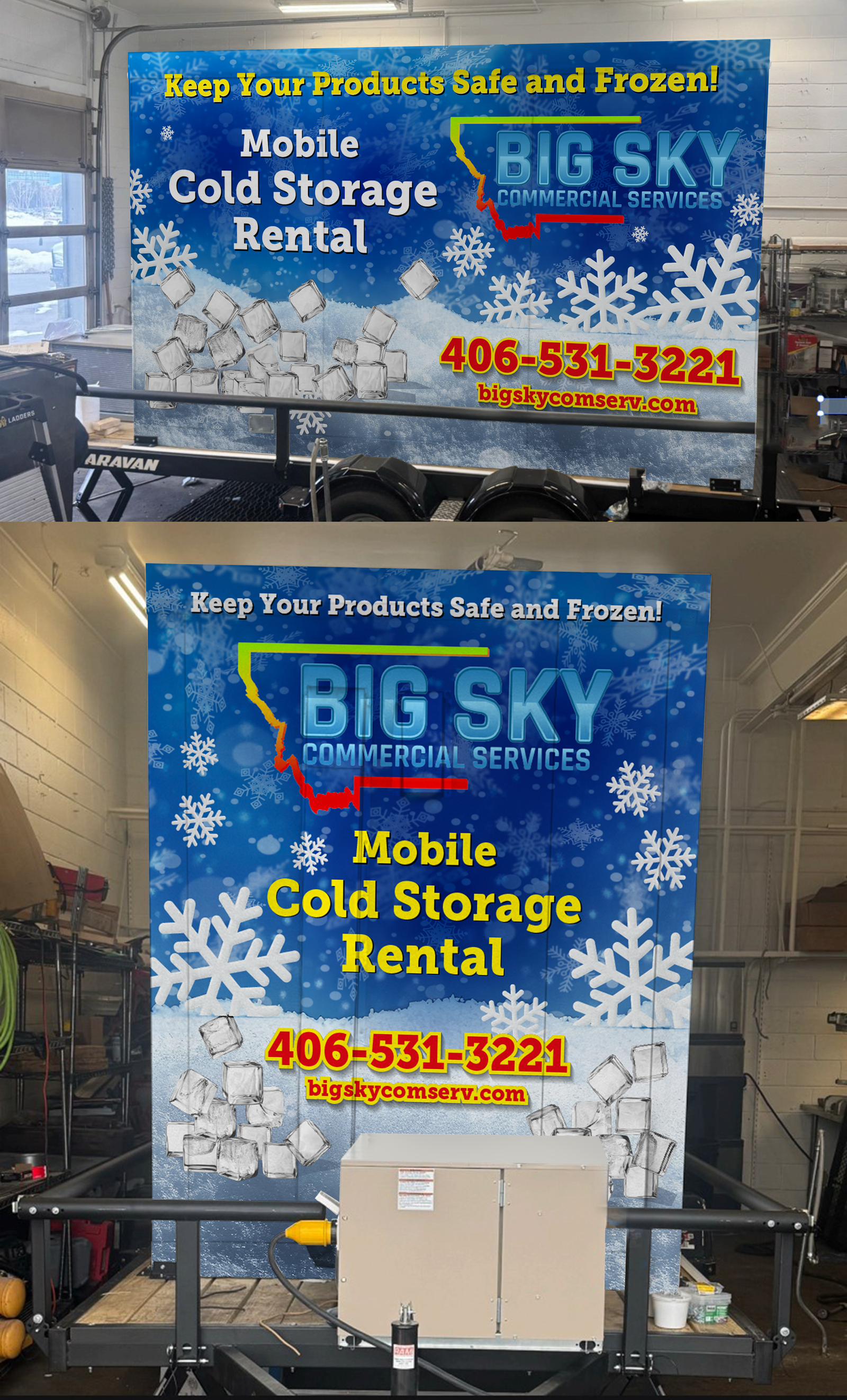 Car Wrap-Design von 123graphics für Glacier Express Car Wash | Design #34562311