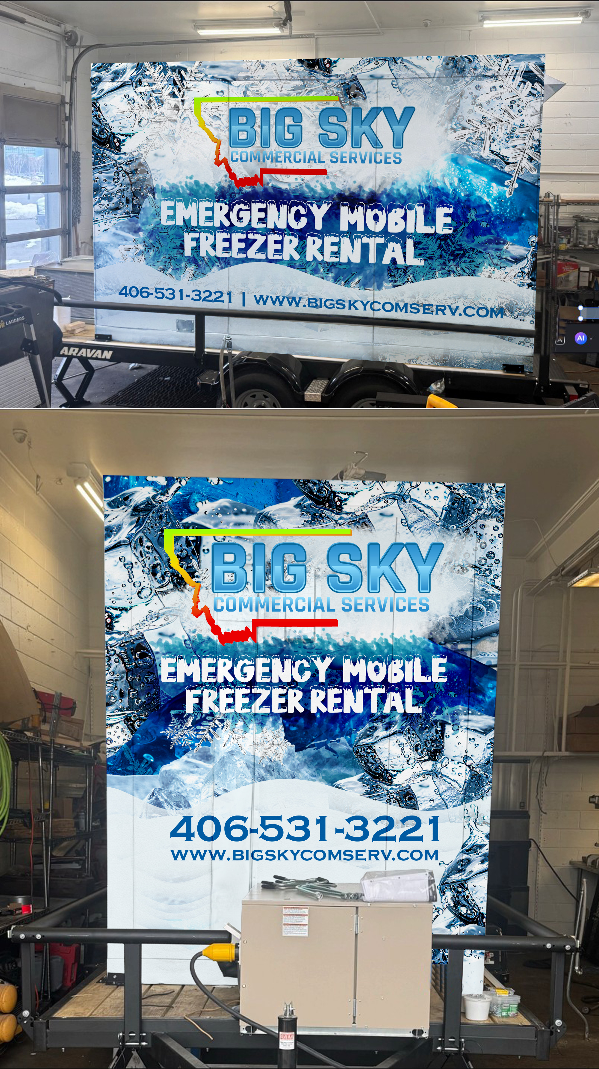 Design de Covering de Véhicule par websmartusa pour Glacier Express Car Wash | Design #34550438