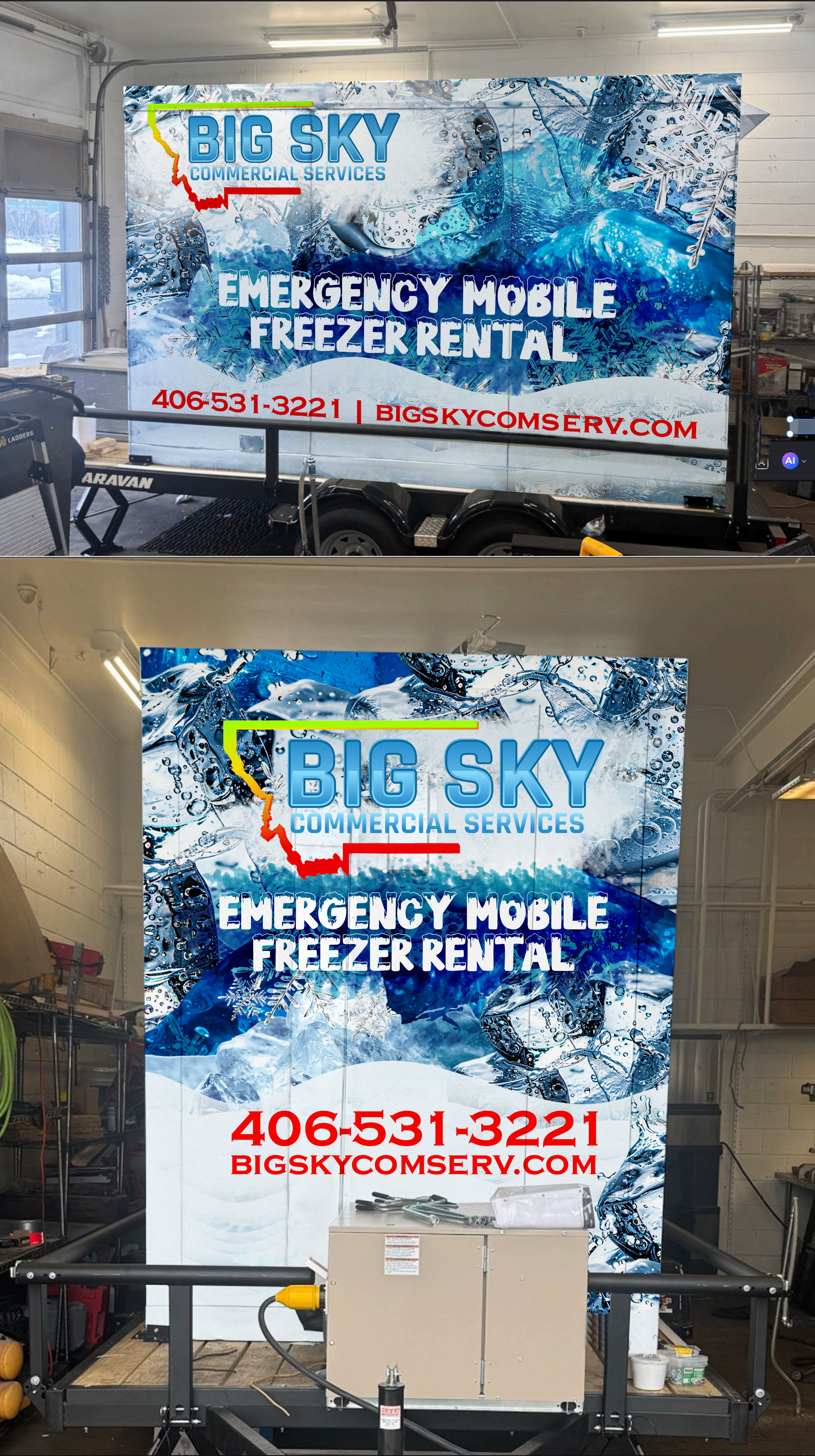 Car Wrap Design by websmartusa for Glacier Express Car Wash | Design #34558493