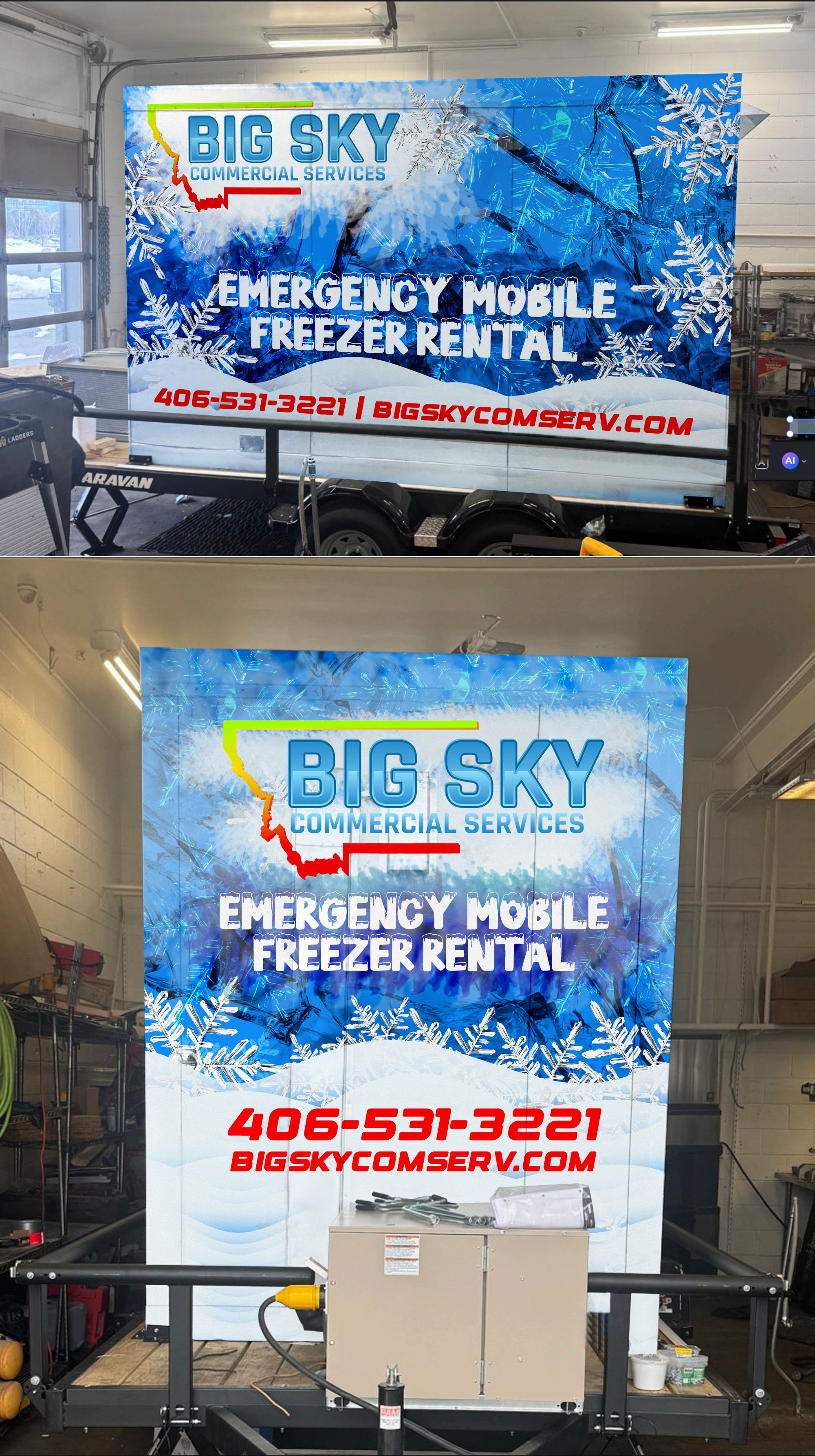 Car Wrap Design by websmartusa for Glacier Express Car Wash | Design #34558494