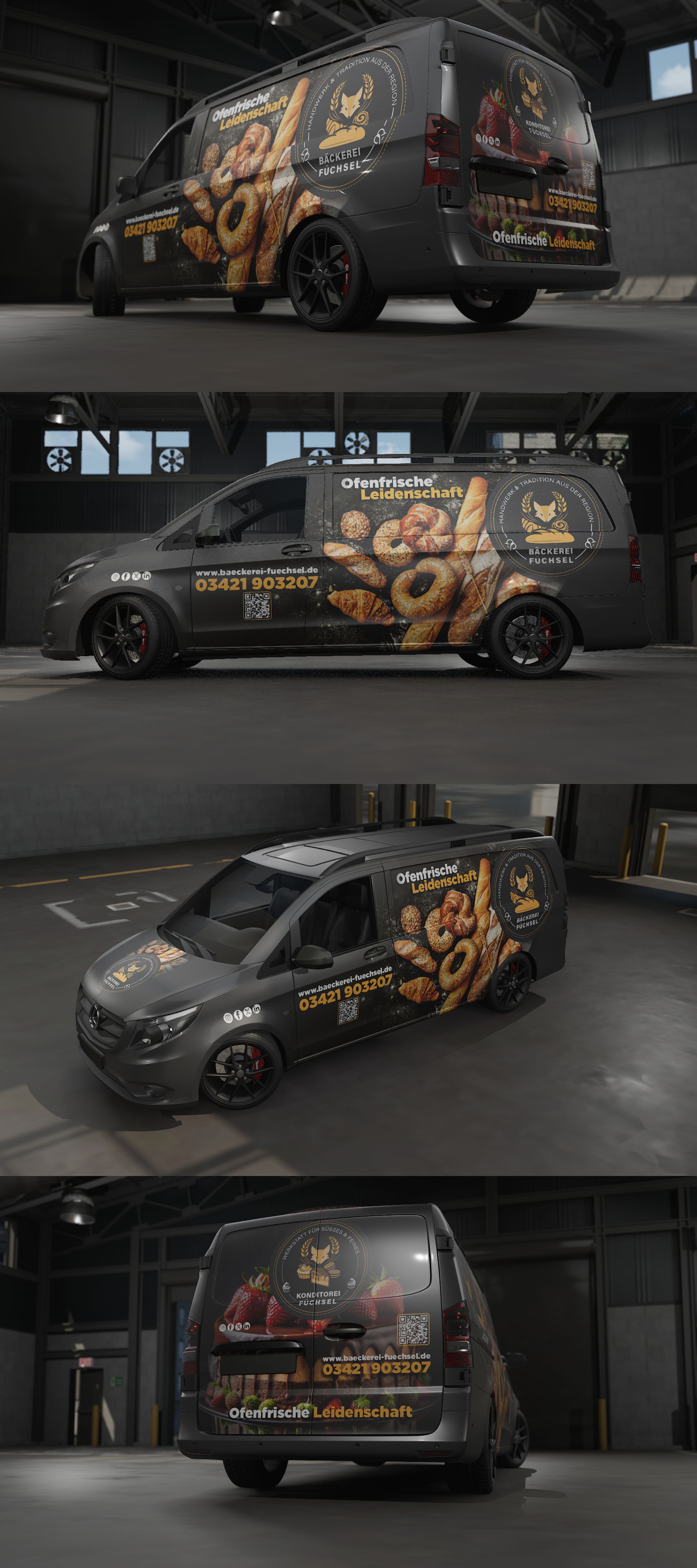 Car Wrap Design by VEDG for Bäckerei & Konditorei Füchsel | Design #34634119