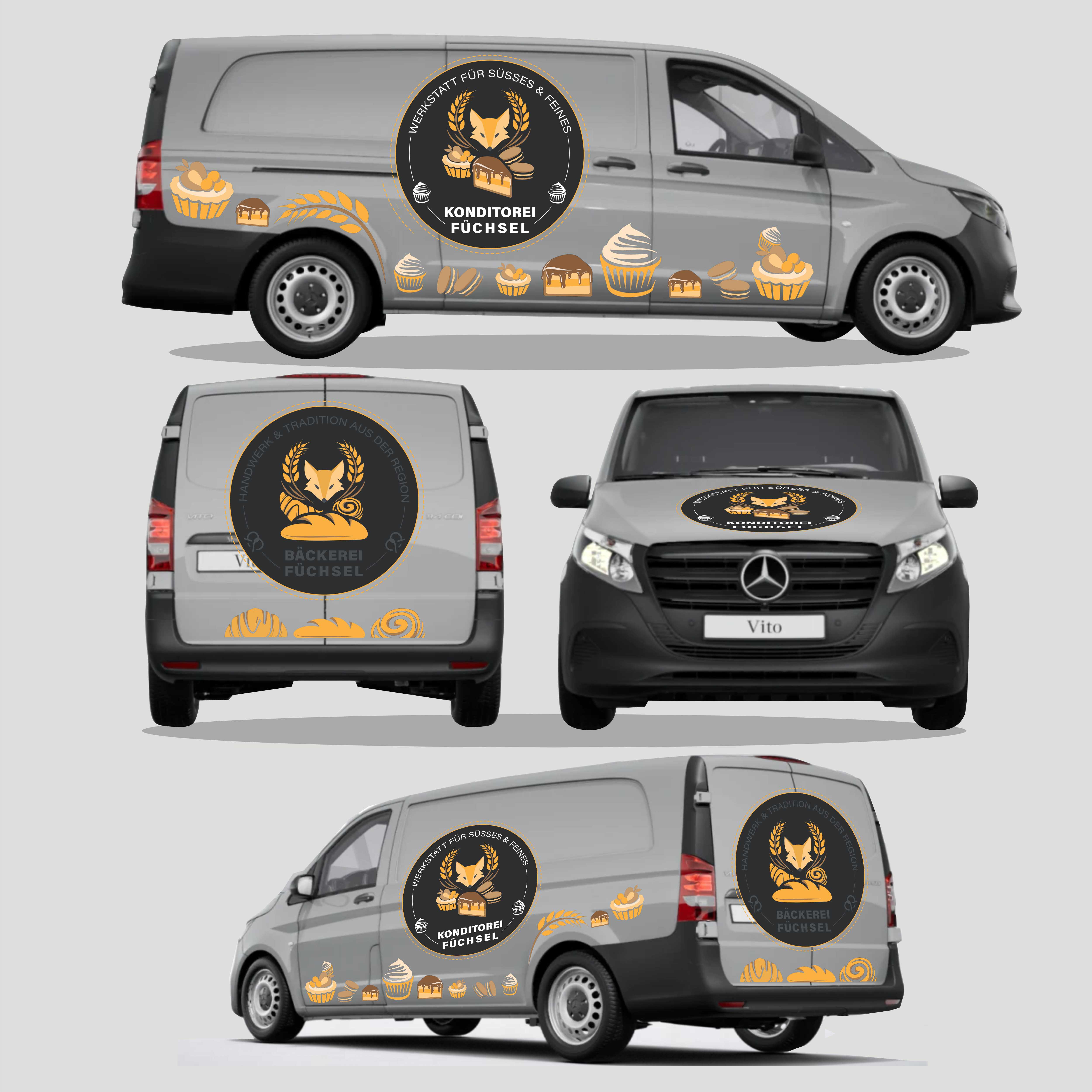 Car Wrap-Design von All art für Bäckerei & Konditorei Füchsel | Design #34633711