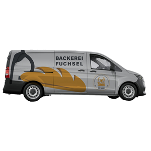 Design de Covering de Véhicule par YourLogoMaster pour Bäckerei & Konditorei Füchsel | Design : #34647601