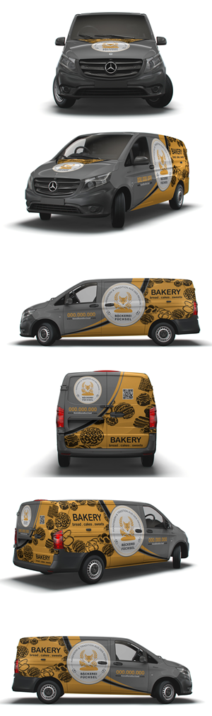 Design de Covering de Véhicule par AZ_Studio pour Bäckerei & Konditorei Füchsel | Design : #34696360