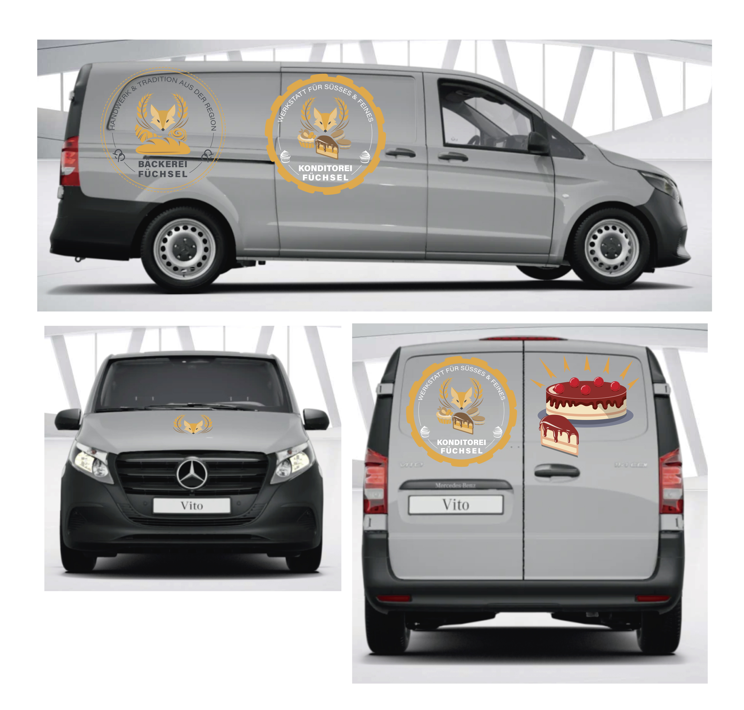 Car Wrap Design by nanocb72 for Bäckerei & Konditorei Füchsel | Design #34636351