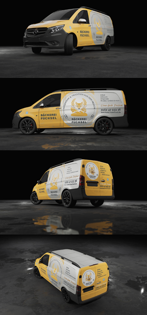 Design de Covering de Véhicule par Wrapcia pour Bäckerei & Konditorei Füchsel | Design : #34642758