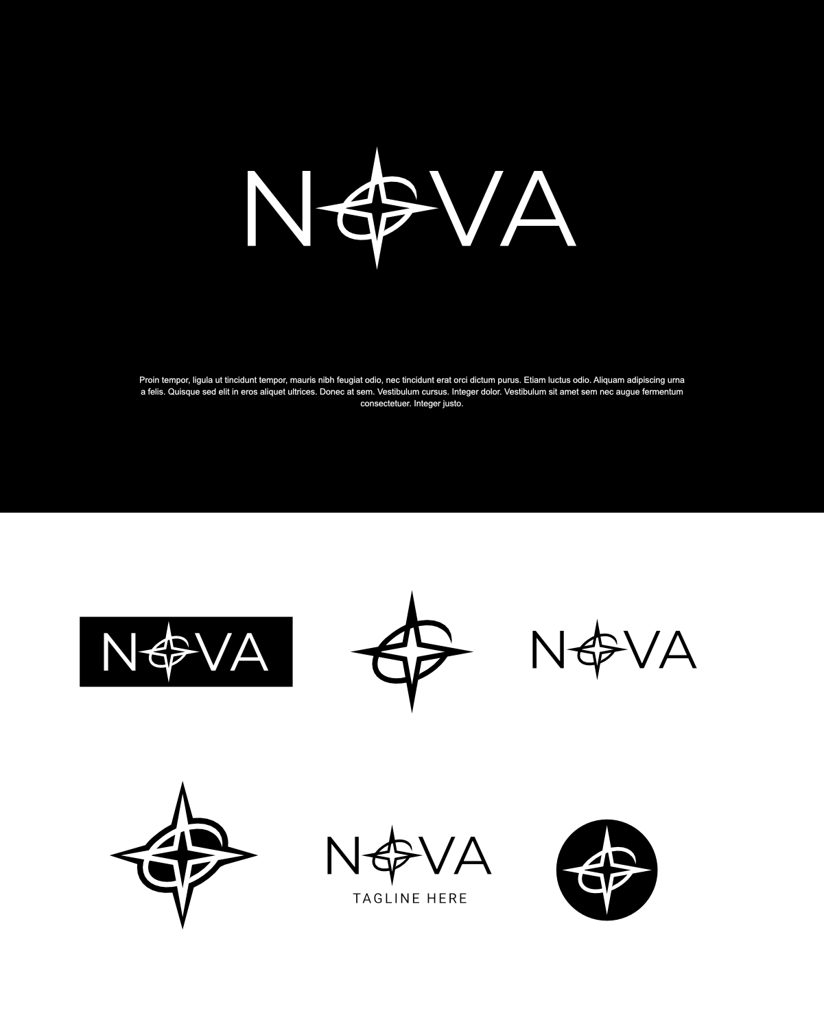 Logo Design by Degantx for Nova store  | Design #34561377