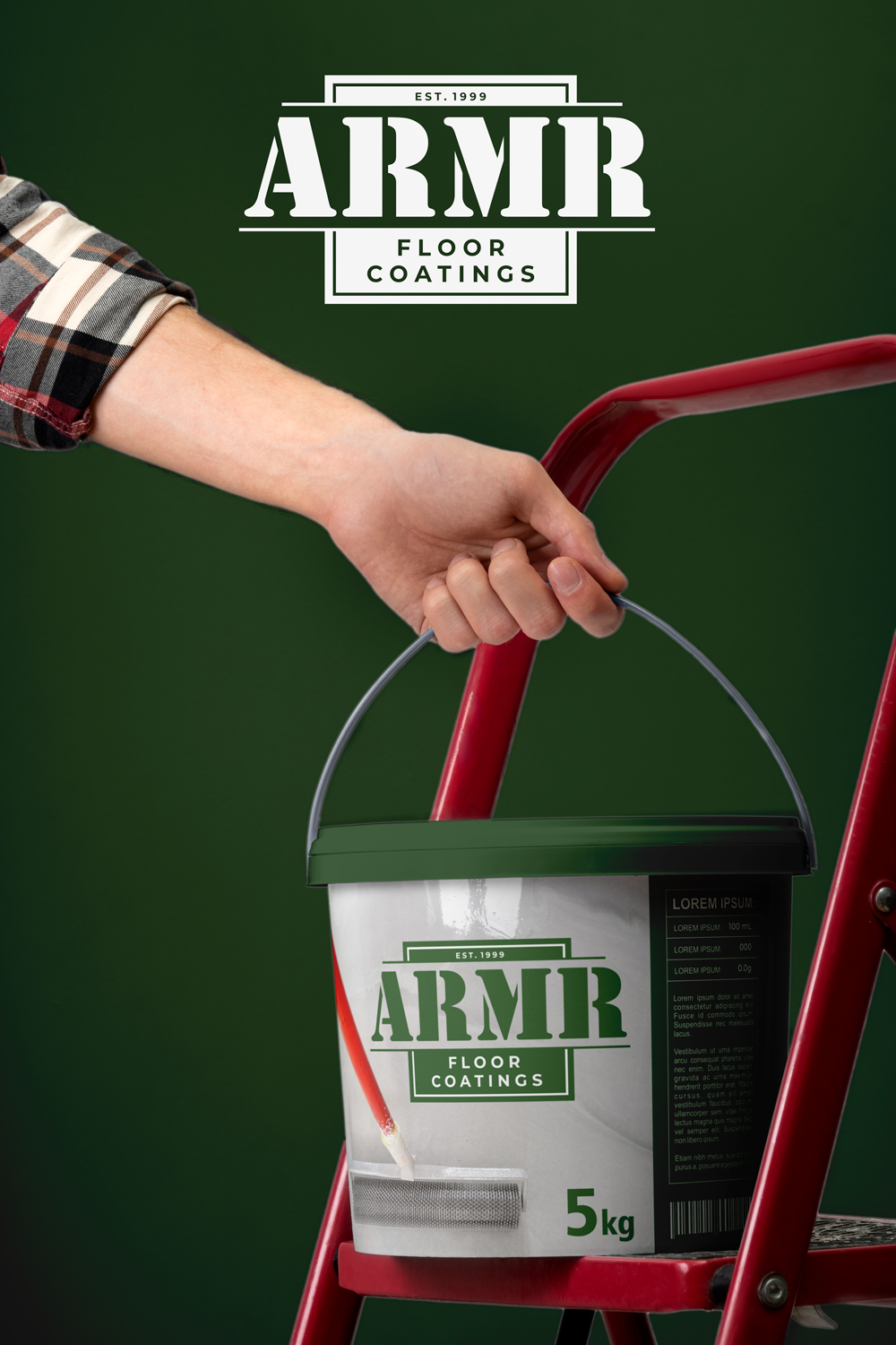 Logo Design by Globat™ for ARMR Floor Coatings | Design #34618701