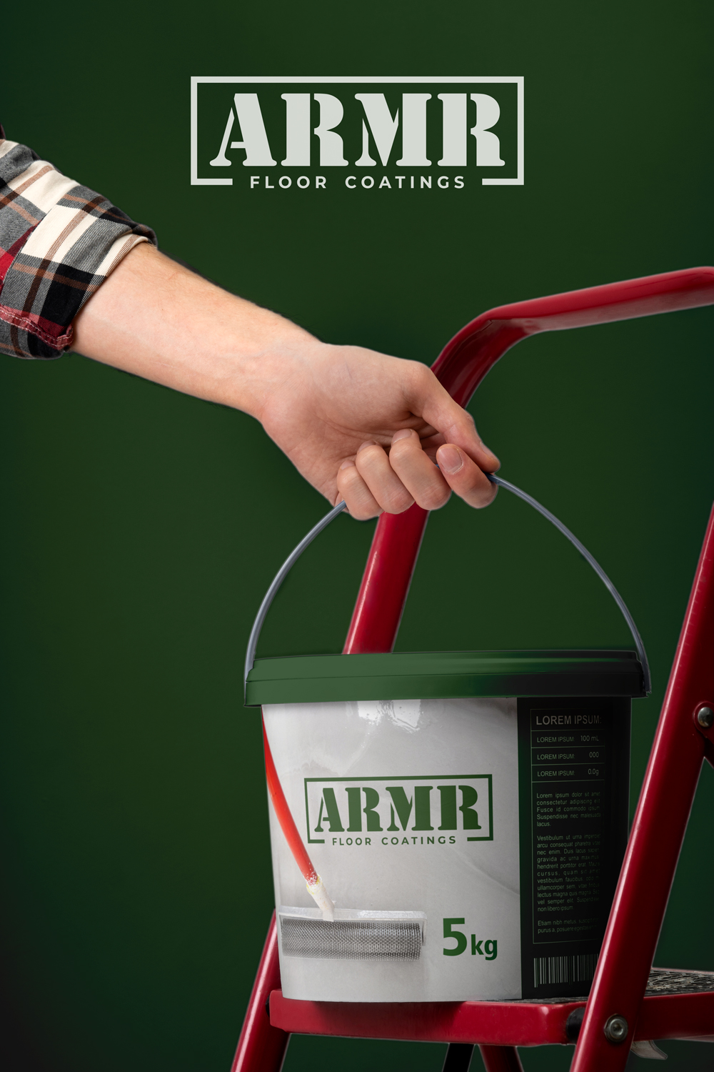 Logo Design by Globat™ for ARMR Floor Coatings | Design #34620494