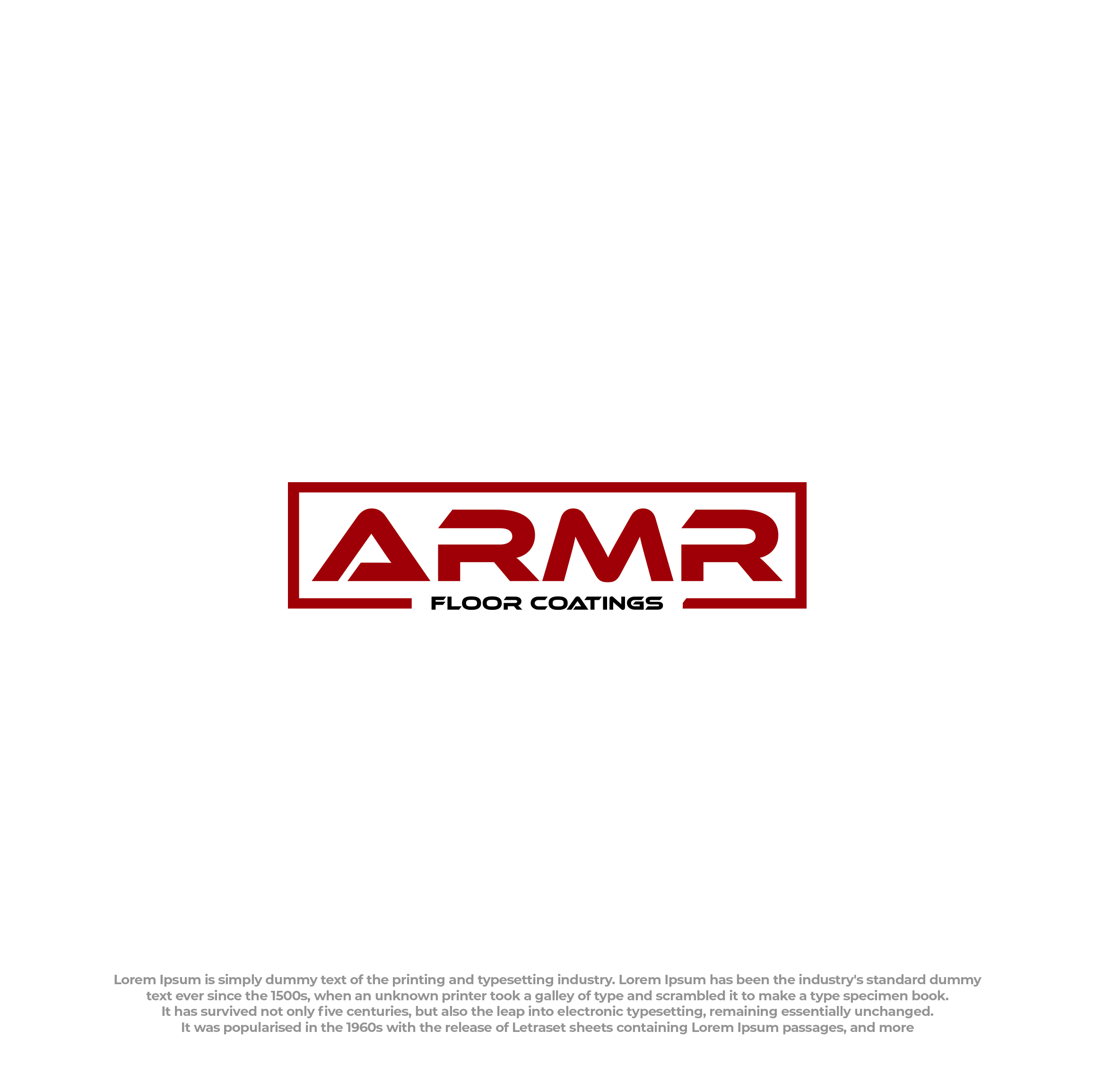 Diseño de Logo por Ura Designs para ARMR Floor Coatings | Diseño #34620713
