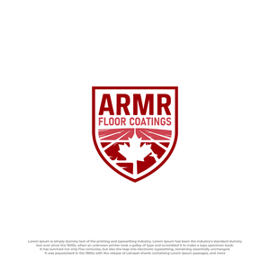 Diseño de Logo por Ura Designs para ARMR Floor Coatings | Diseño: #34620715