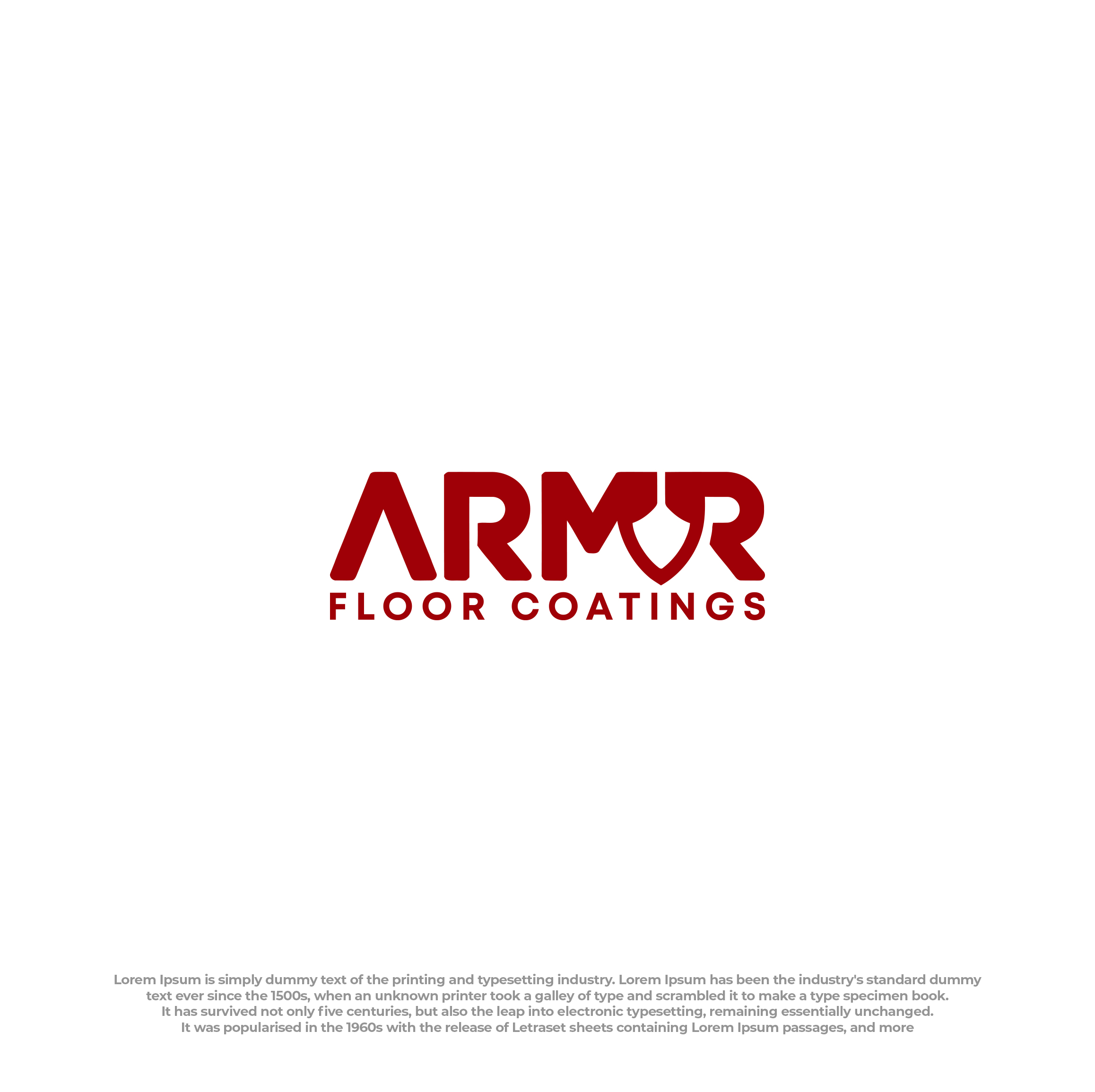 Diseño de Logo por Ura Designs para ARMR Floor Coatings | Diseño #34620717