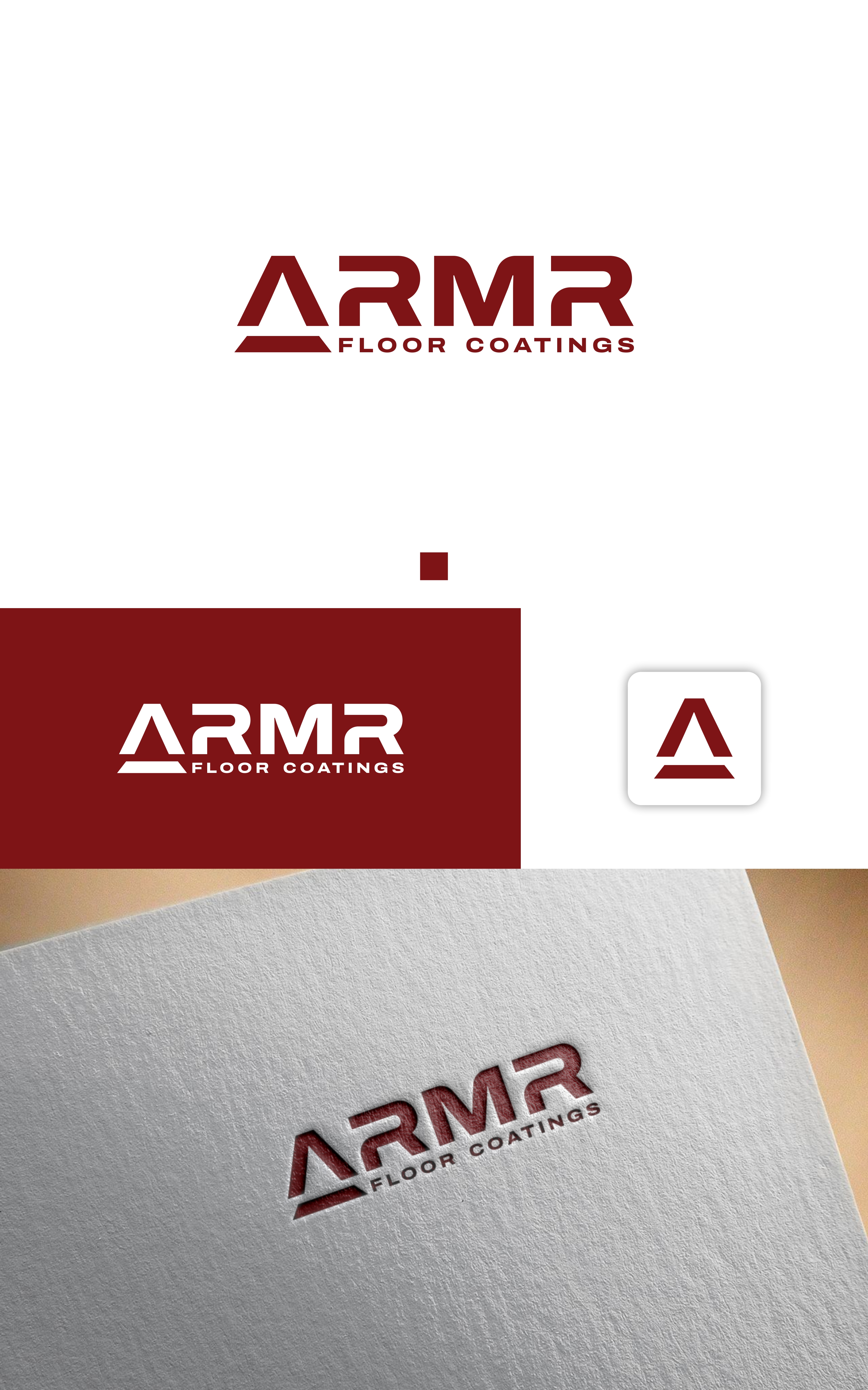 Diseño de Logo por Dell_a.Design para ARMR Floor Coatings | Diseño #34619065