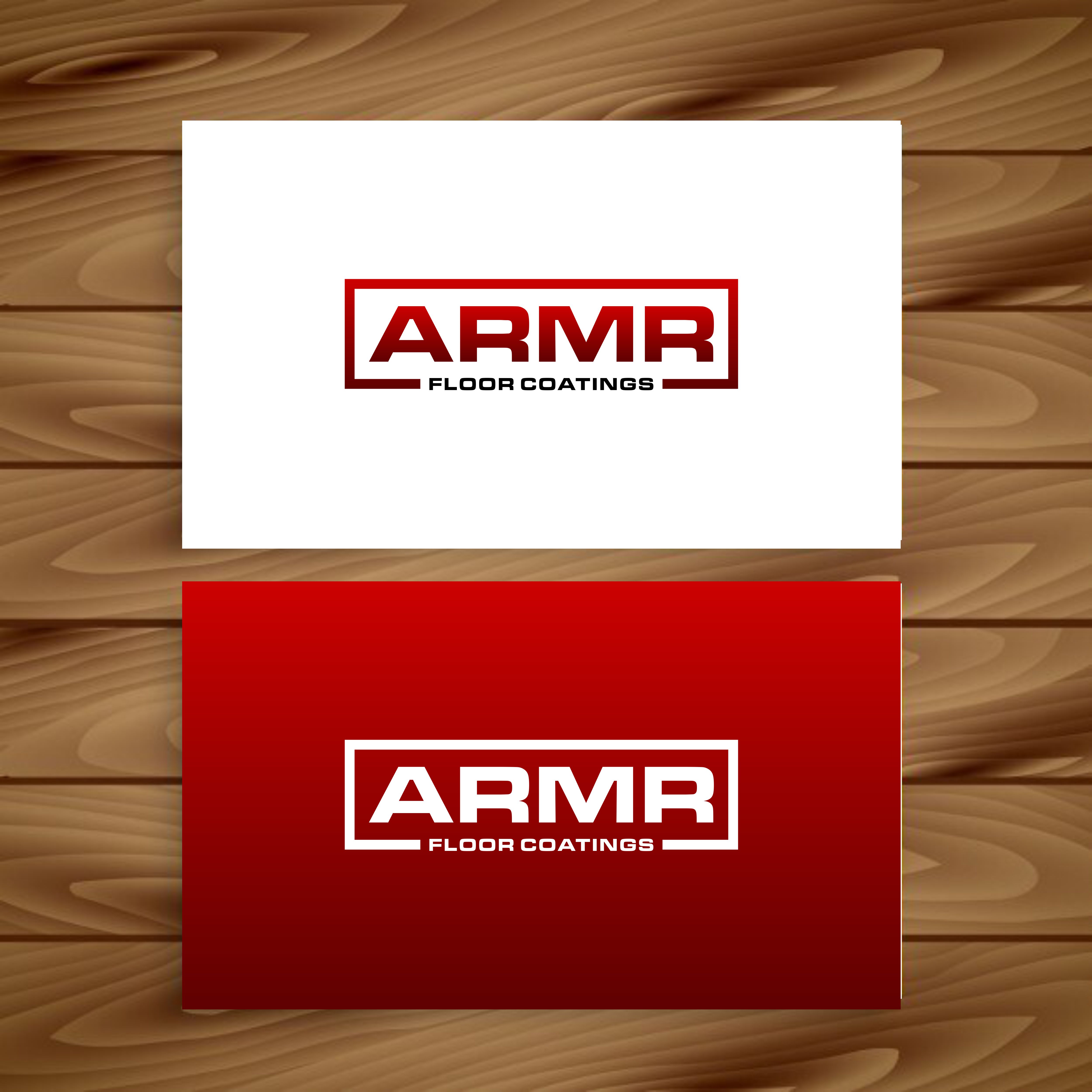 Logo Design by RAZQ for ARMR Floor Coatings | Design #34621473