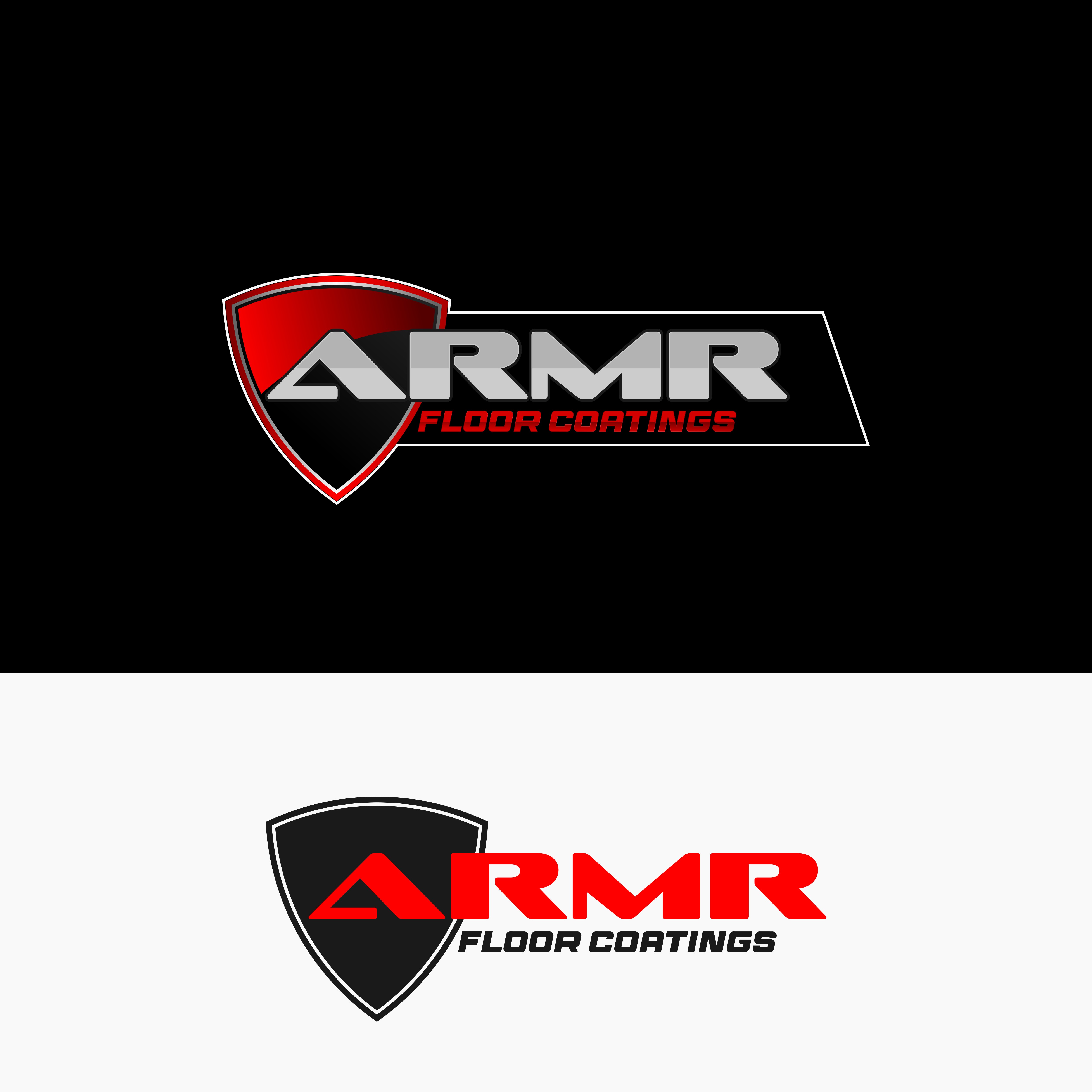 Logo Design by Samsul Bachri for ARMR Floor Coatings | Design #34616093