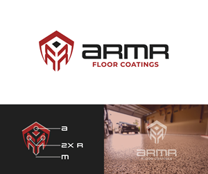 Logo Design by DesignShaper for ARMR Floor Coatings | Design: #34624260