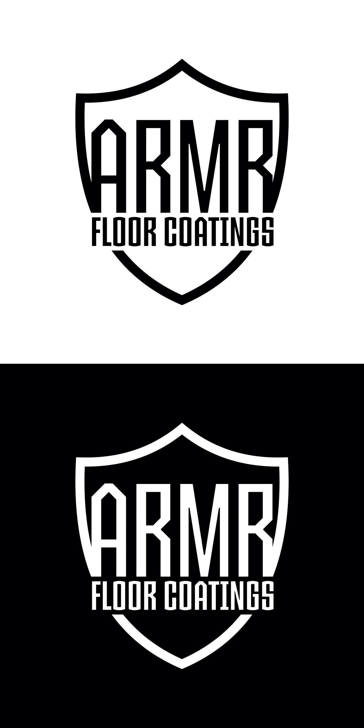 Logo Design by LordRam for ARMR Floor Coatings | Design #34614692