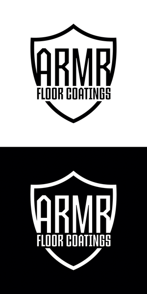 Logo Design by LordRam for ARMR Floor Coatings | Design: #34614692