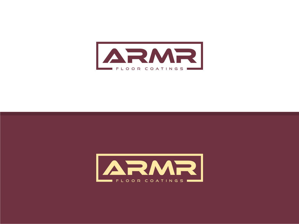 Logo Design by Atvento Graphics for ARMR Floor Coatings | Design #34610500