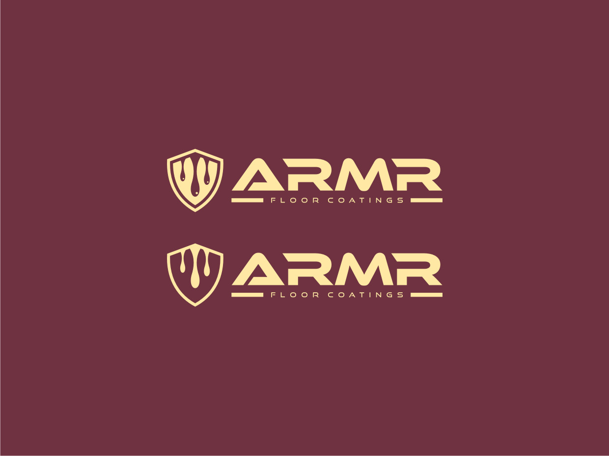 Logo-Design von Atvento Graphics für ARMR Floor Coatings | Design #34612151