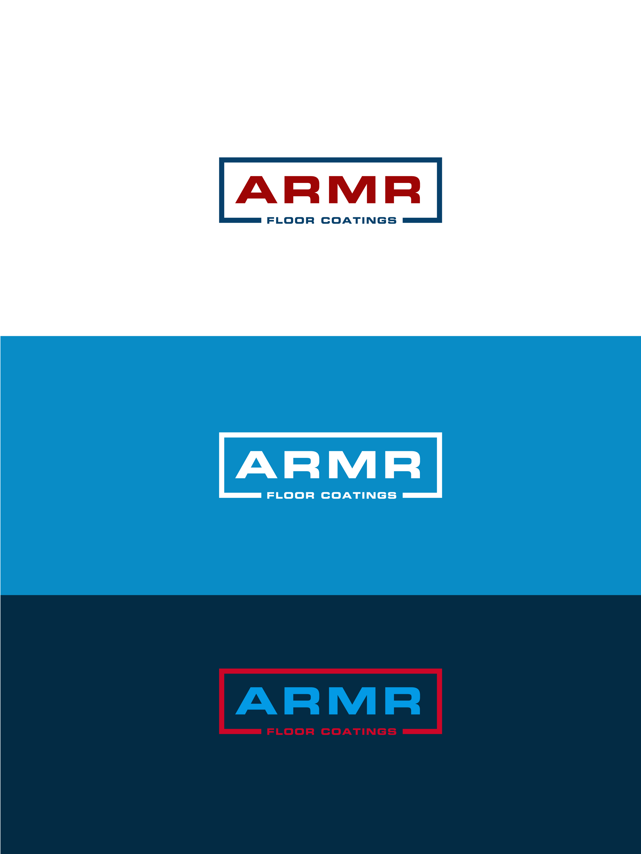 Diseño de Logo por GraphArt para ARMR Floor Coatings | Diseño #34622811