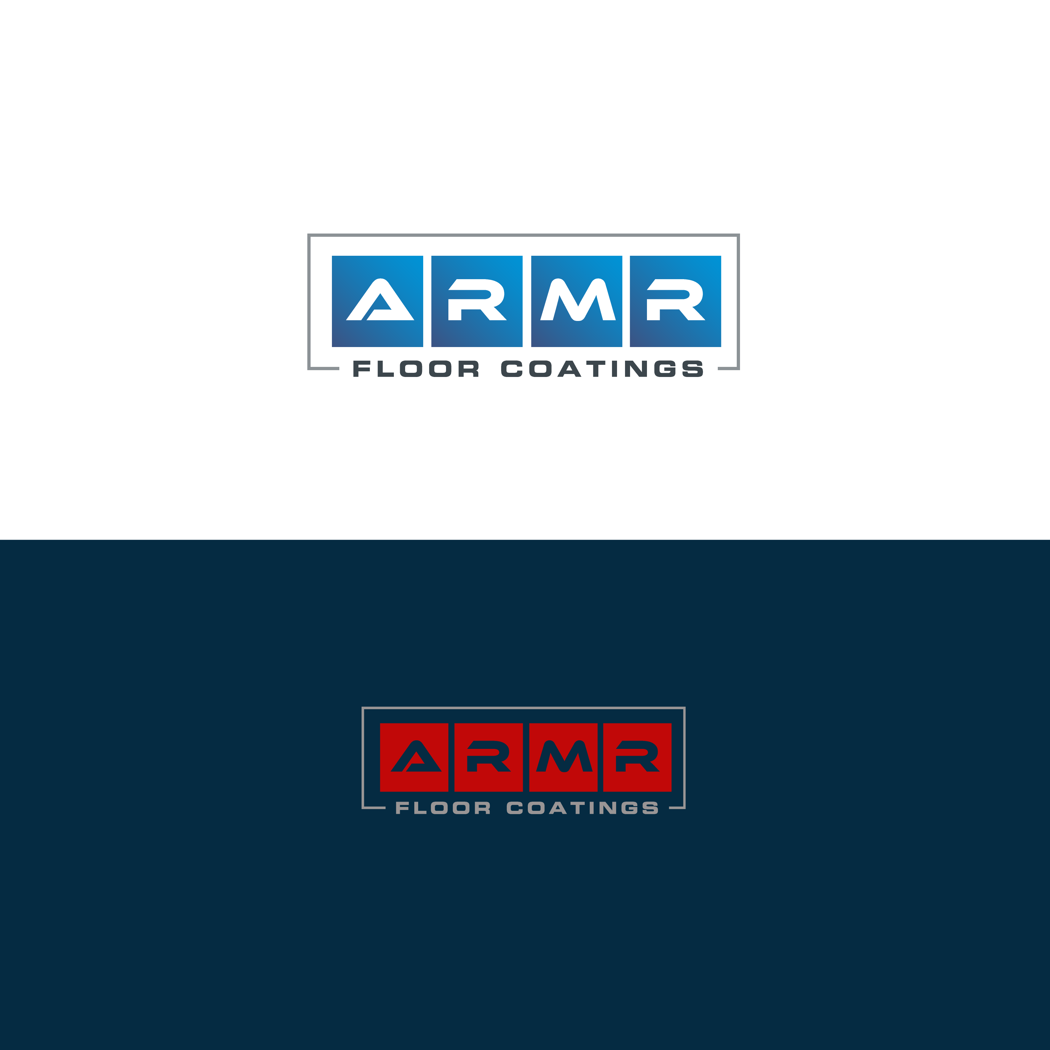 Logo Design by GraphArt for ARMR Floor Coatings | Design #34622863
