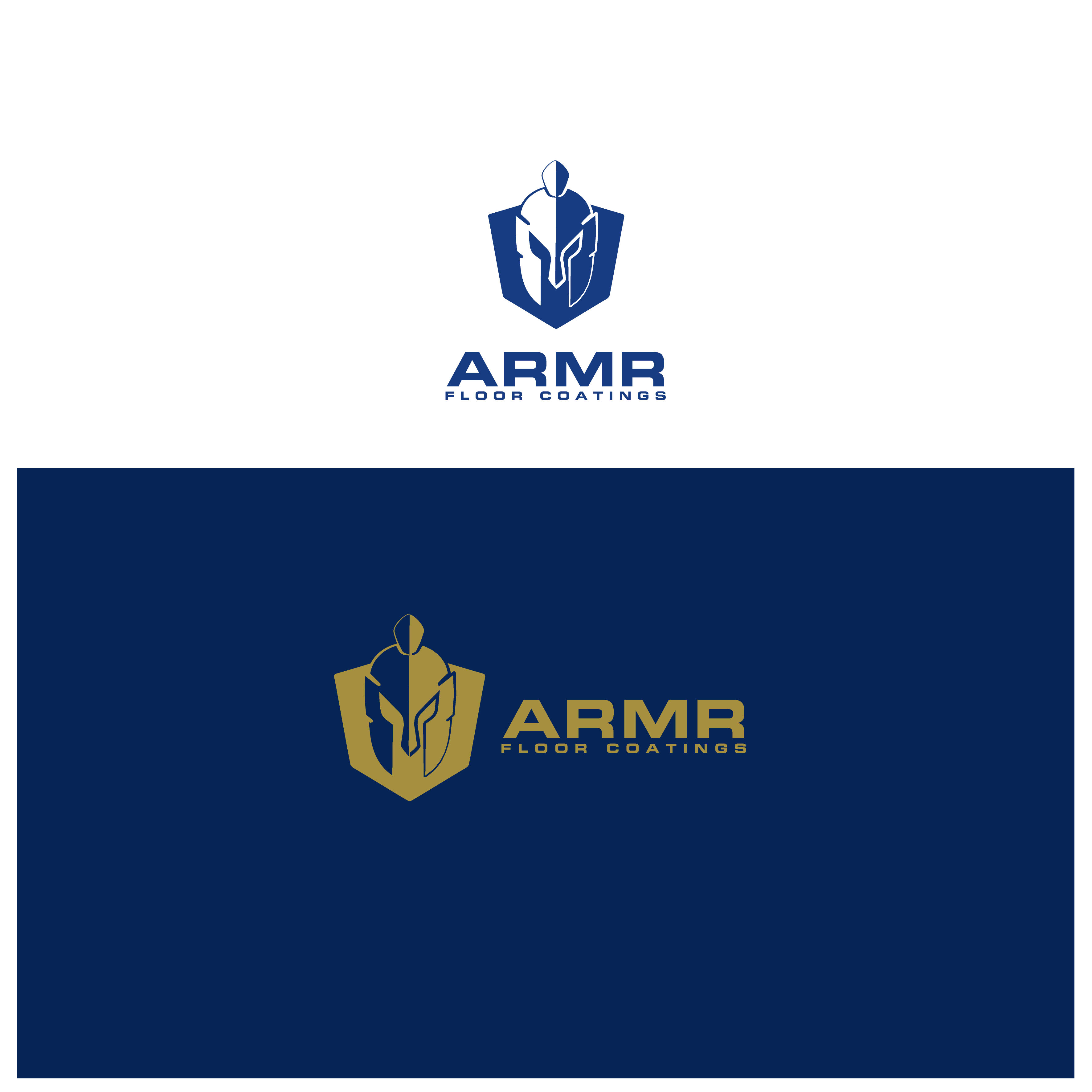 Logo-Design von GraphArt für ARMR Floor Coatings | Design #34626426