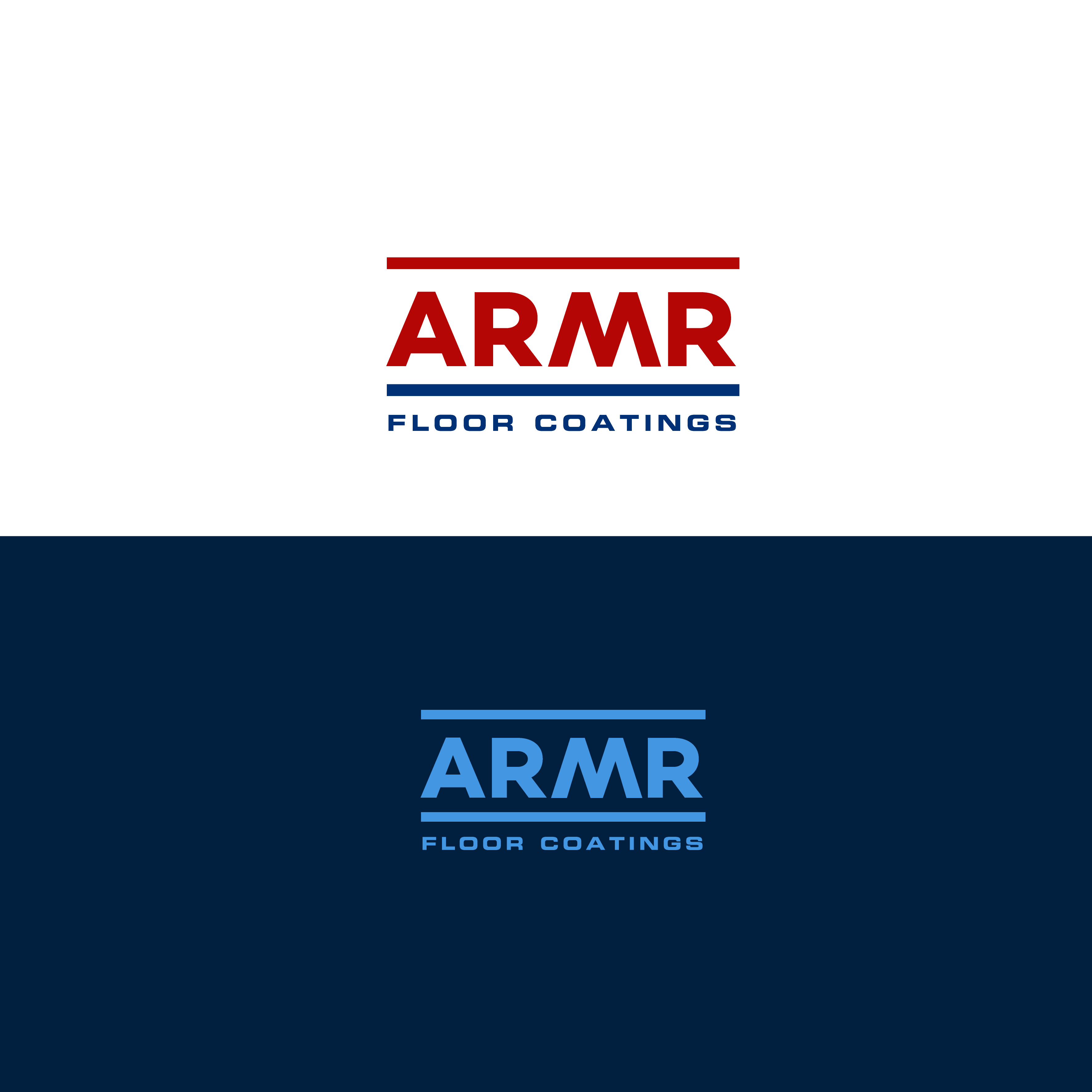 Diseño de Logo por GraphArt para ARMR Floor Coatings | Diseño #34627244