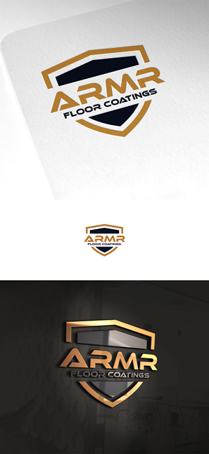Logo Design by Miki for ARMR Floor Coatings | Design: #34613908