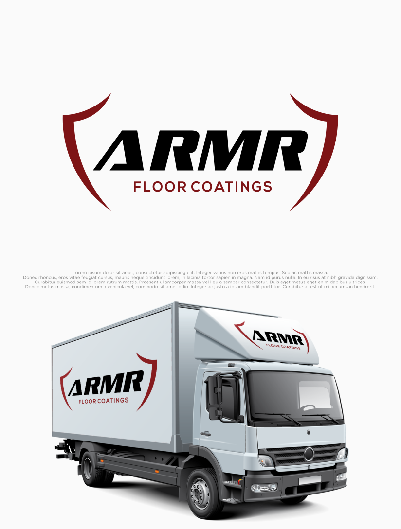 Logo Design by shiroRo for ARMR Floor Coatings | Design #34618987