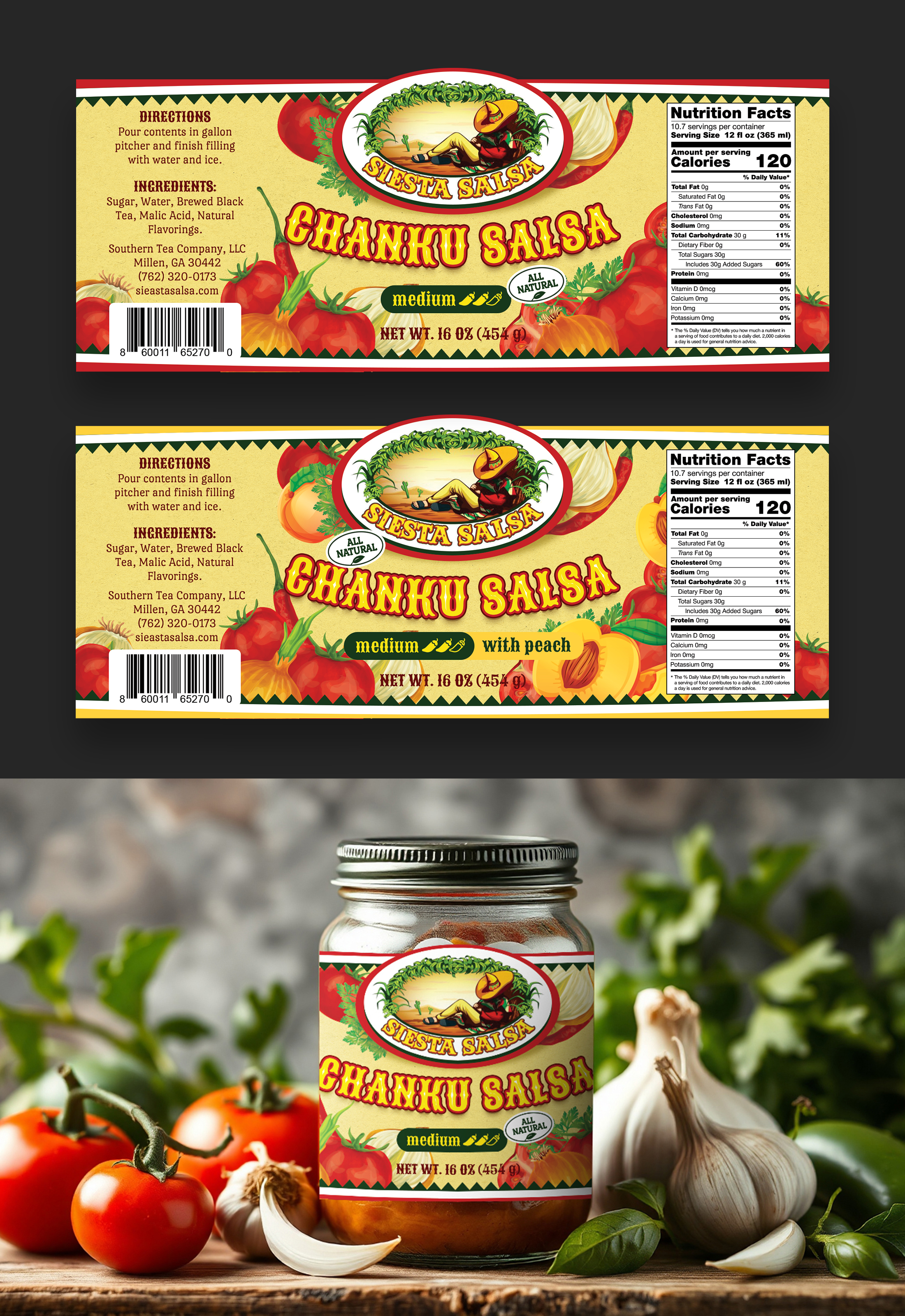 Label Design by Oleksandra Den for this project | Design #34588150