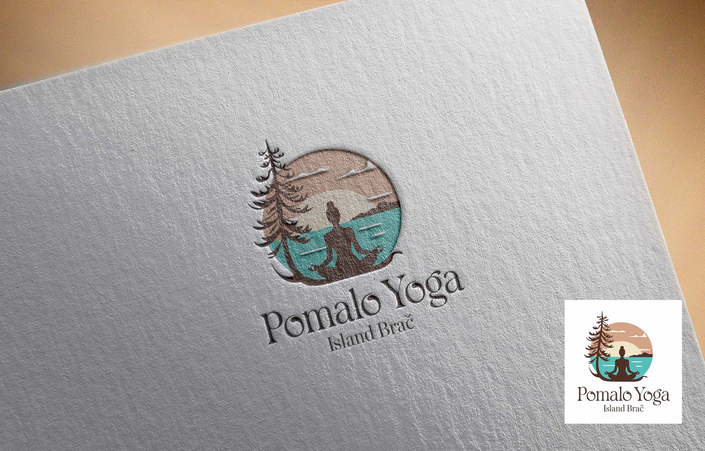 Diseño de Logo por Lumen Branding para Pomalo Yoga | Diseño #34592931