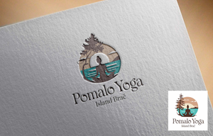 Logo Design by Lumen Branding for Pomalo Yoga | Design: #34592957