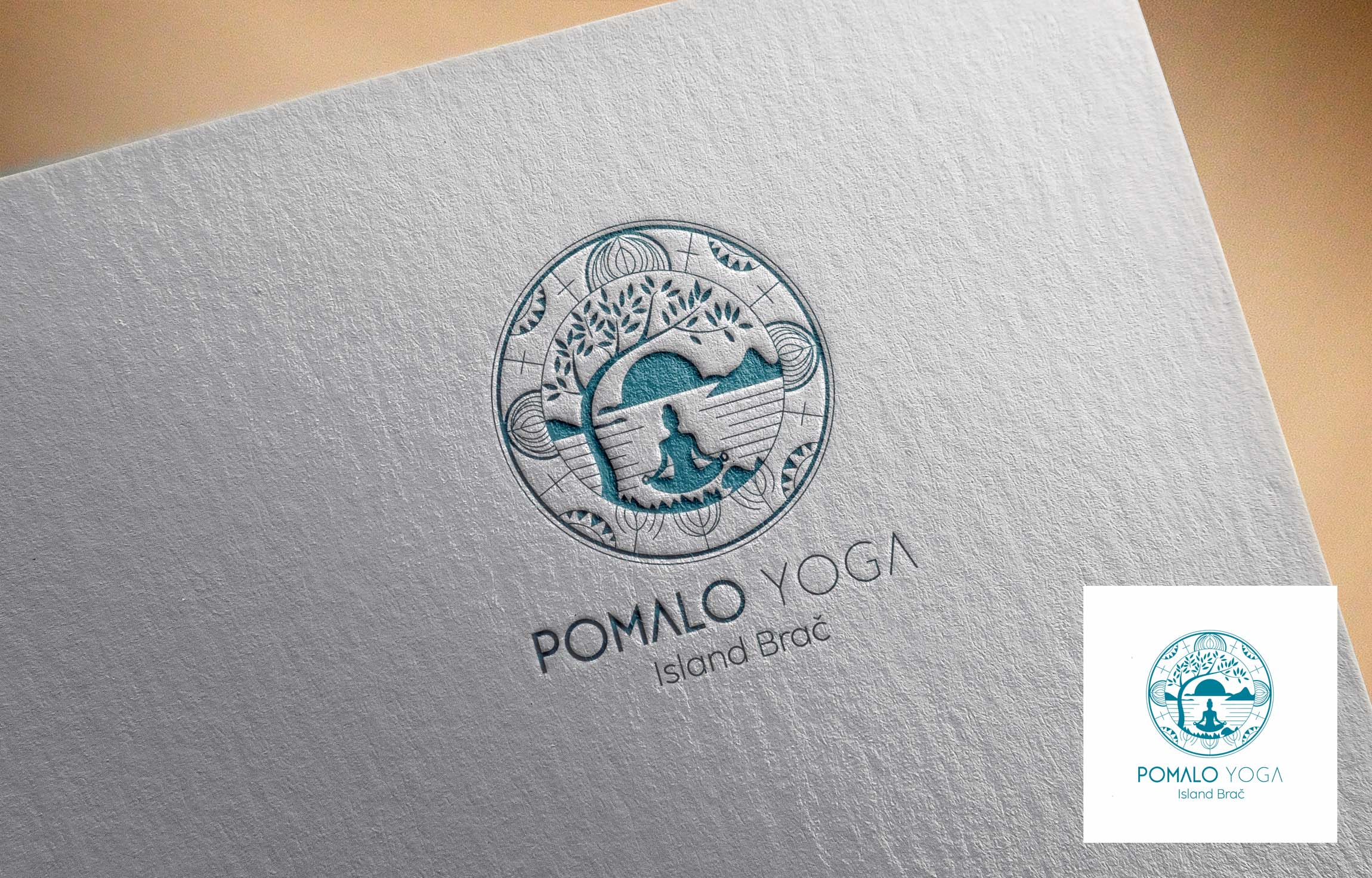 Design de Logo par Lumen Branding pour Pomalo Yoga | Design #34593183